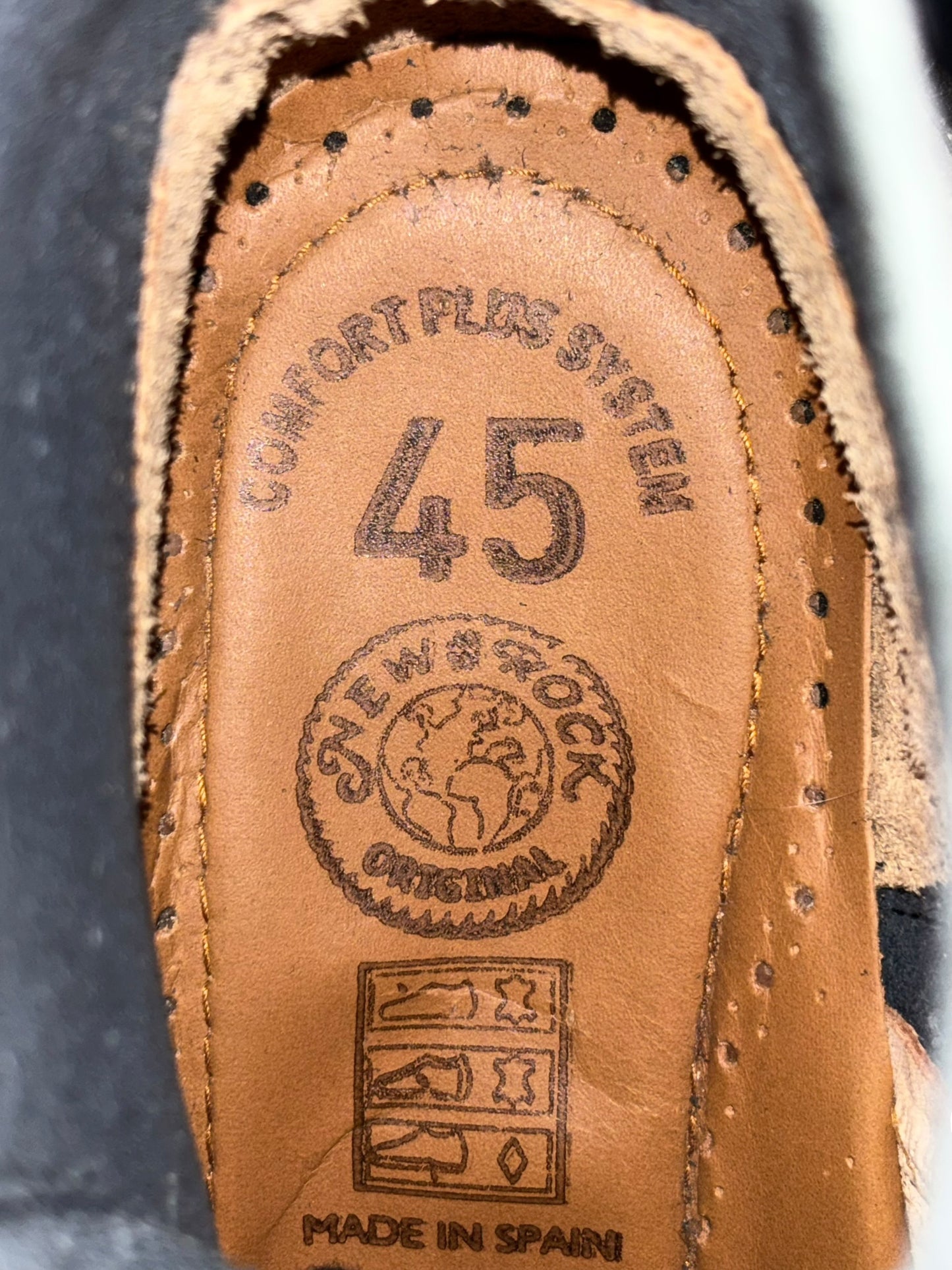 New Rock tank platform leather boots