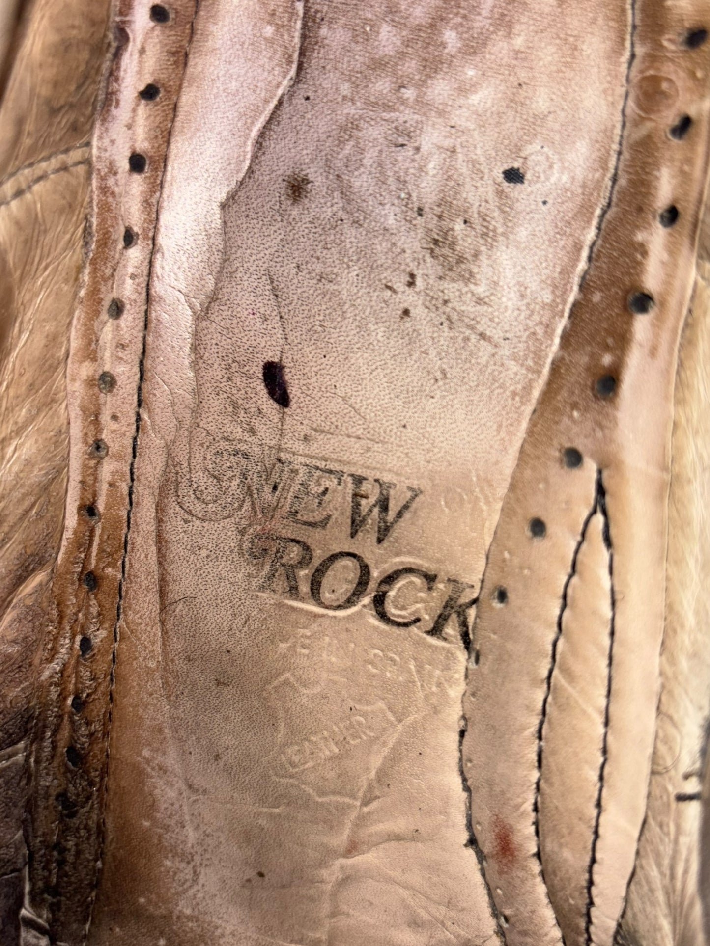 Vintage New Rock chunky M.285 platform boots size 44