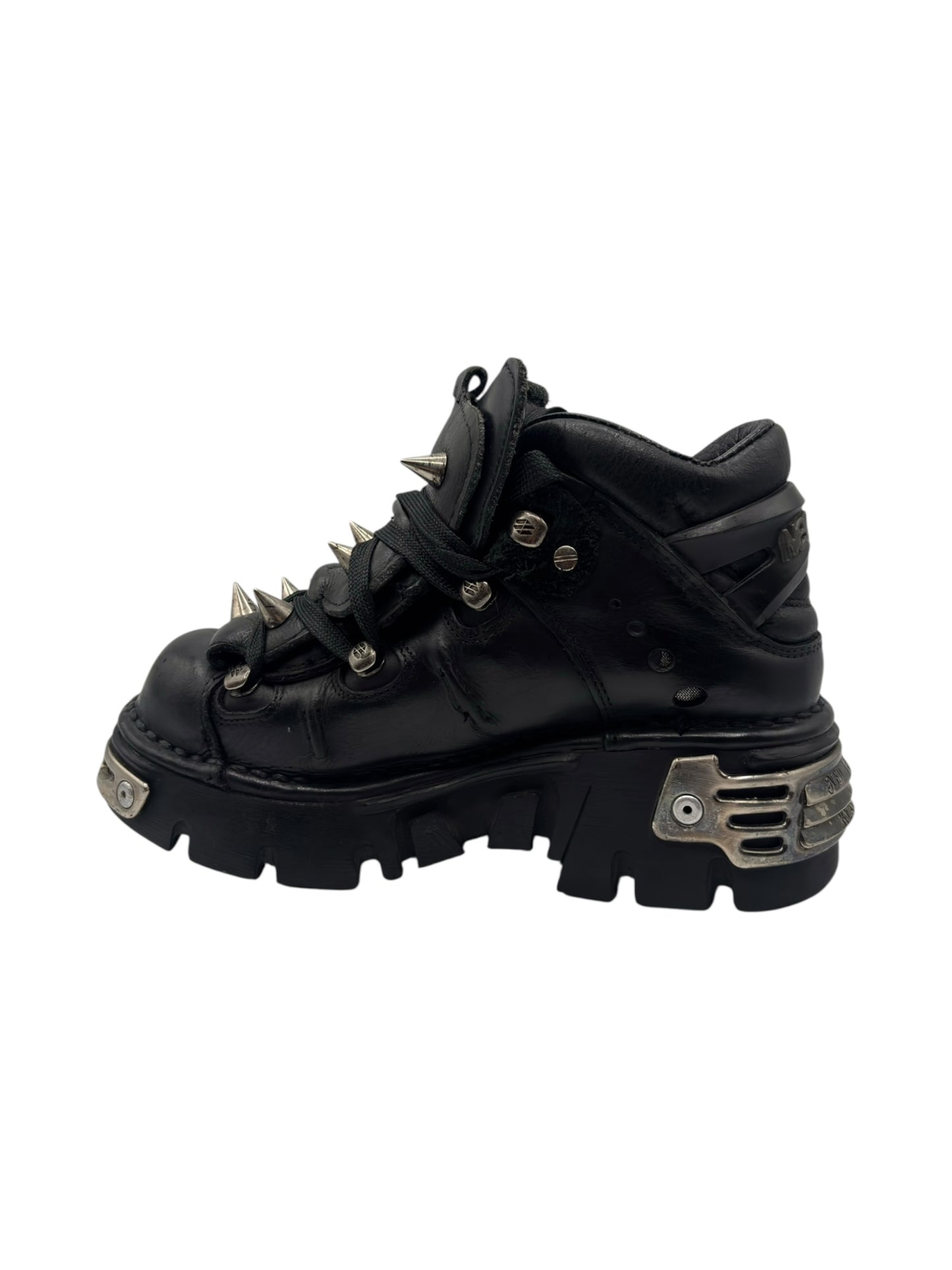 Vintage New Rock spiky platform boots
