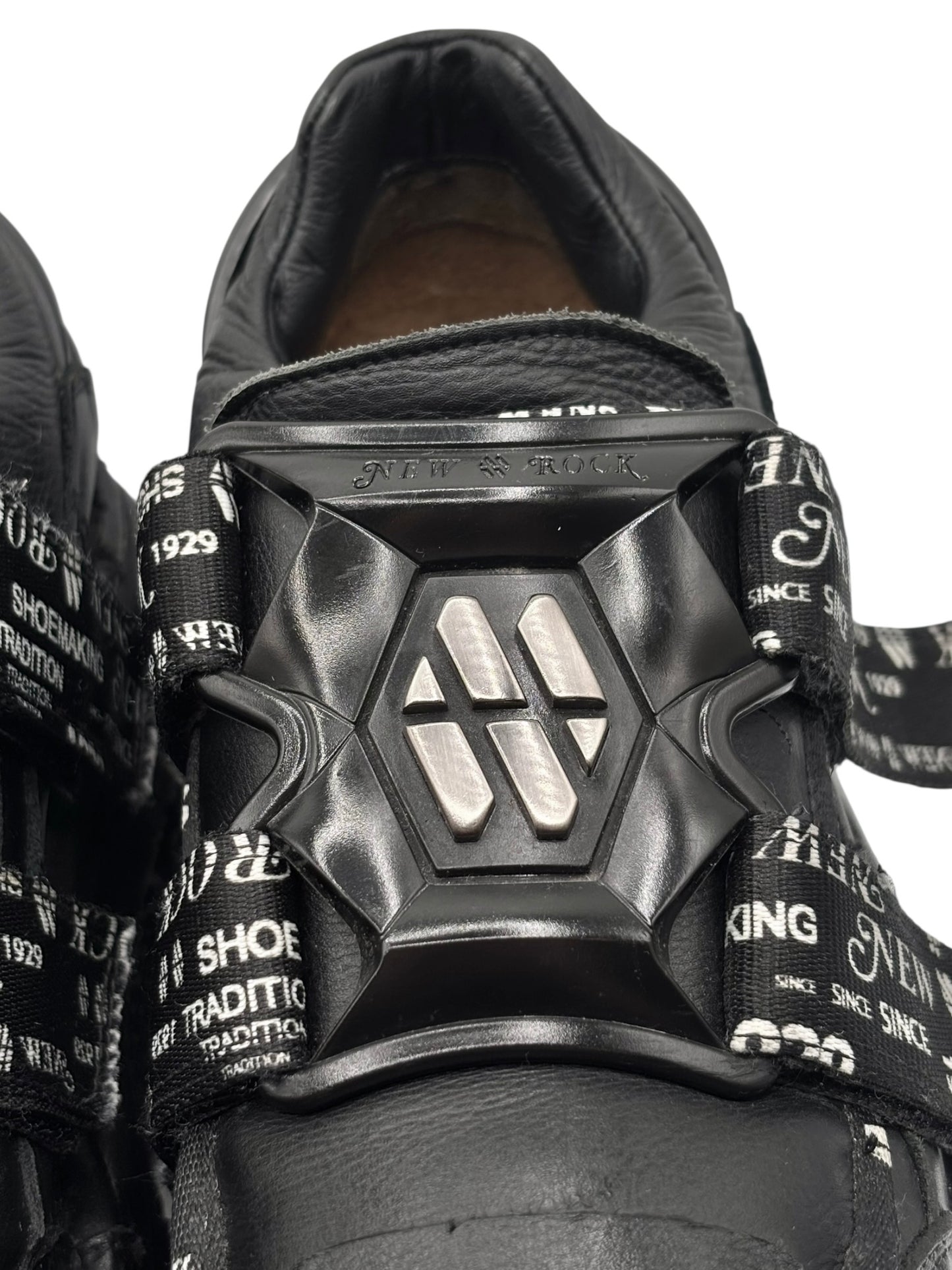 New Rock M285 mega platform leather boots