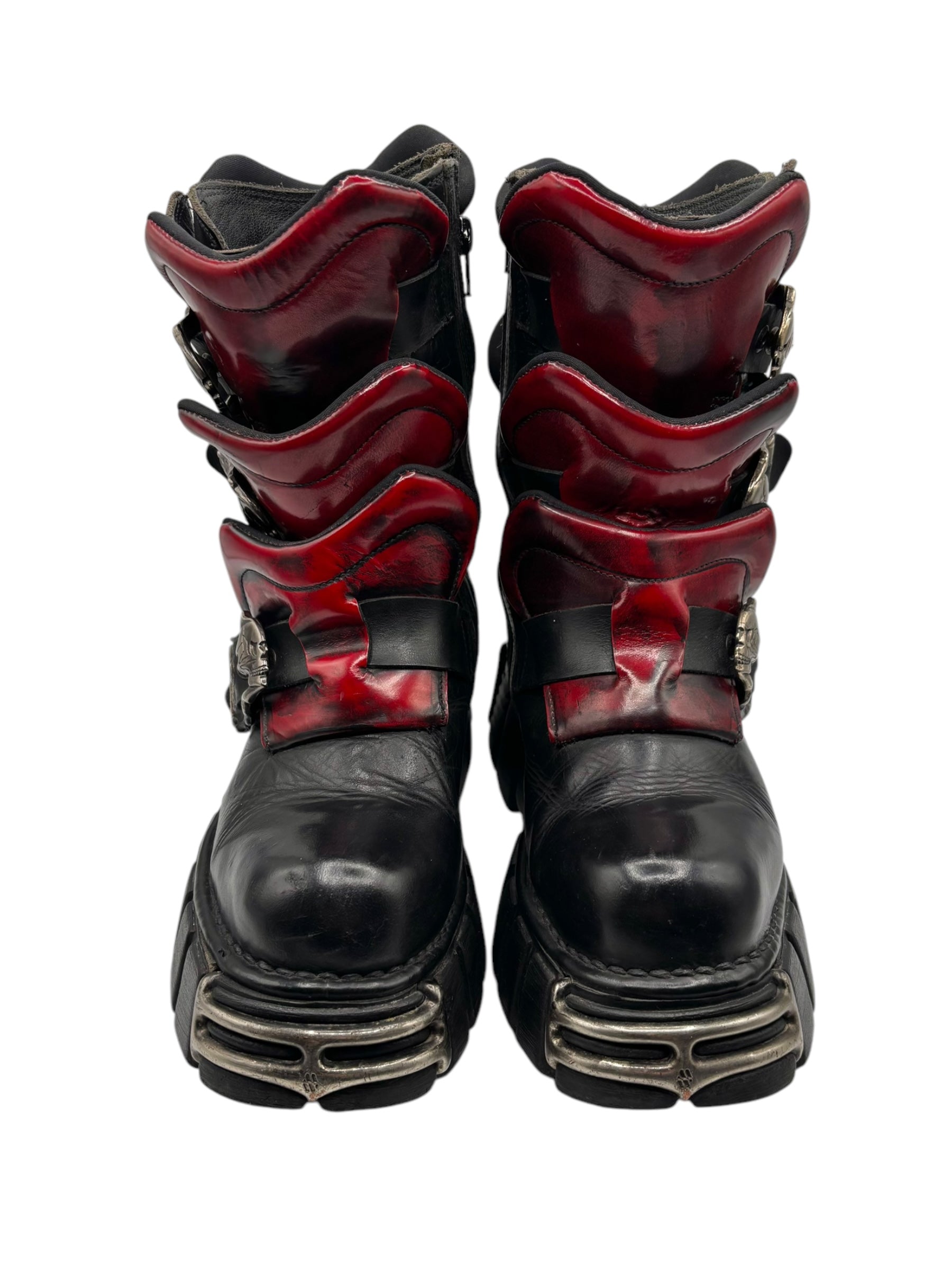 SUPER RARE vintage New Rock red dragon boots size 39