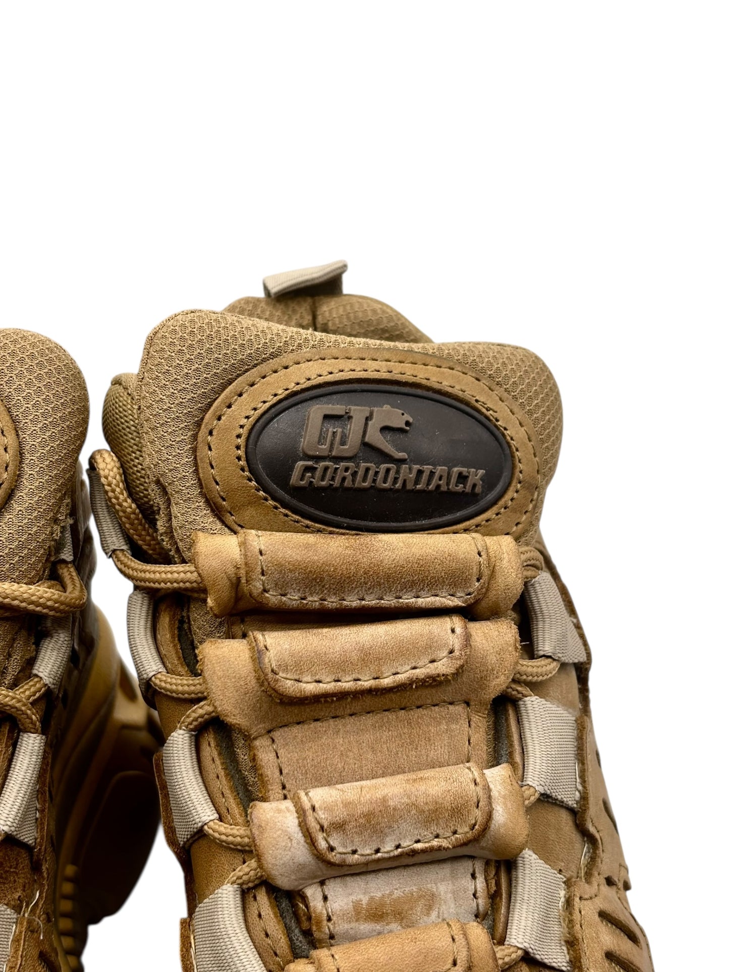 Vintage Gordon Jack beige platform boots size 36