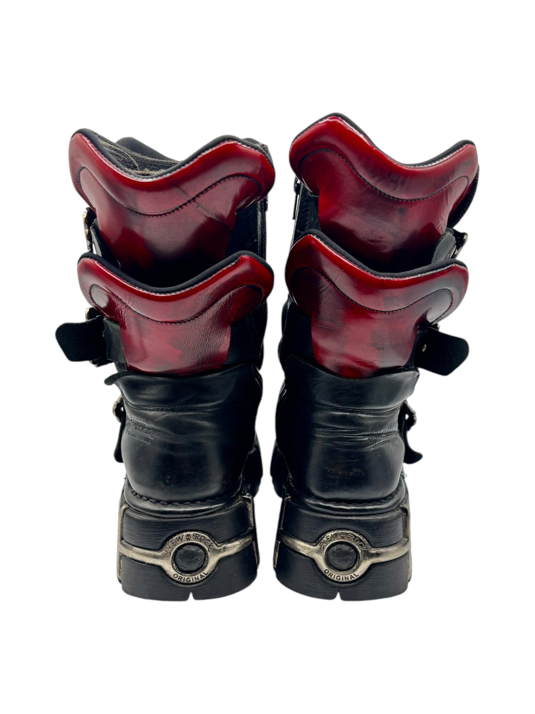 SUPER RARE vintage New Rock red dragon boots size 39