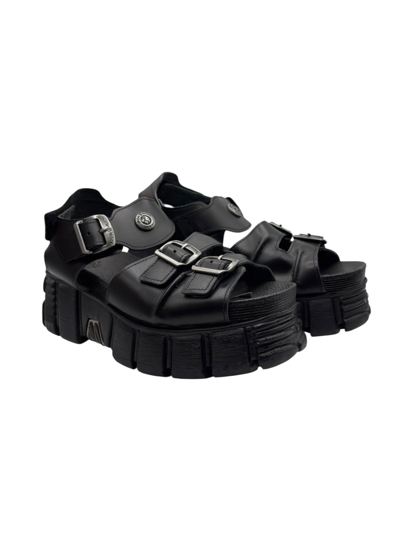 Vintage New Rock platform sandals