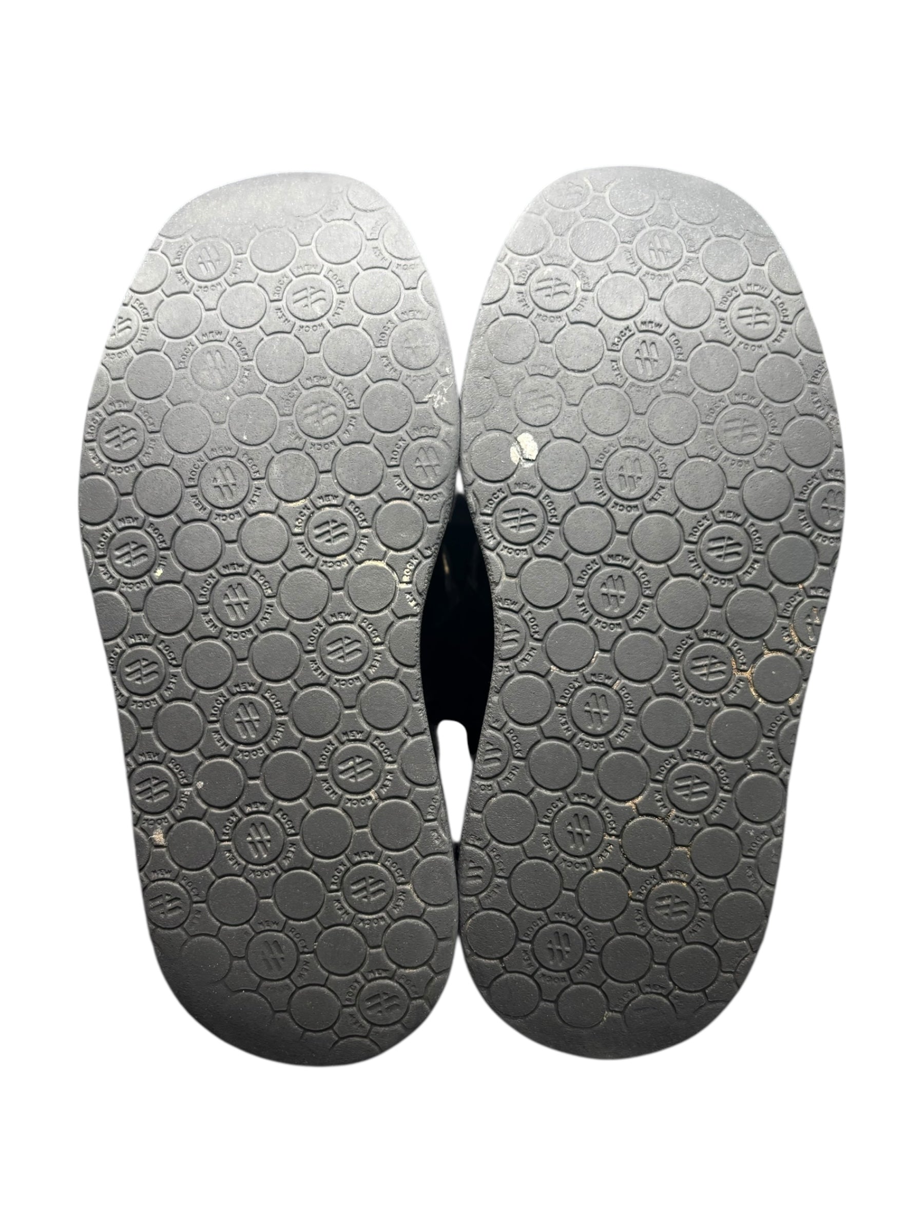 Vintage New Rock mid-calf leather Neptuno platform boots size 40