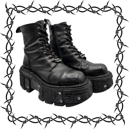 New Rock techno platform boots size 42