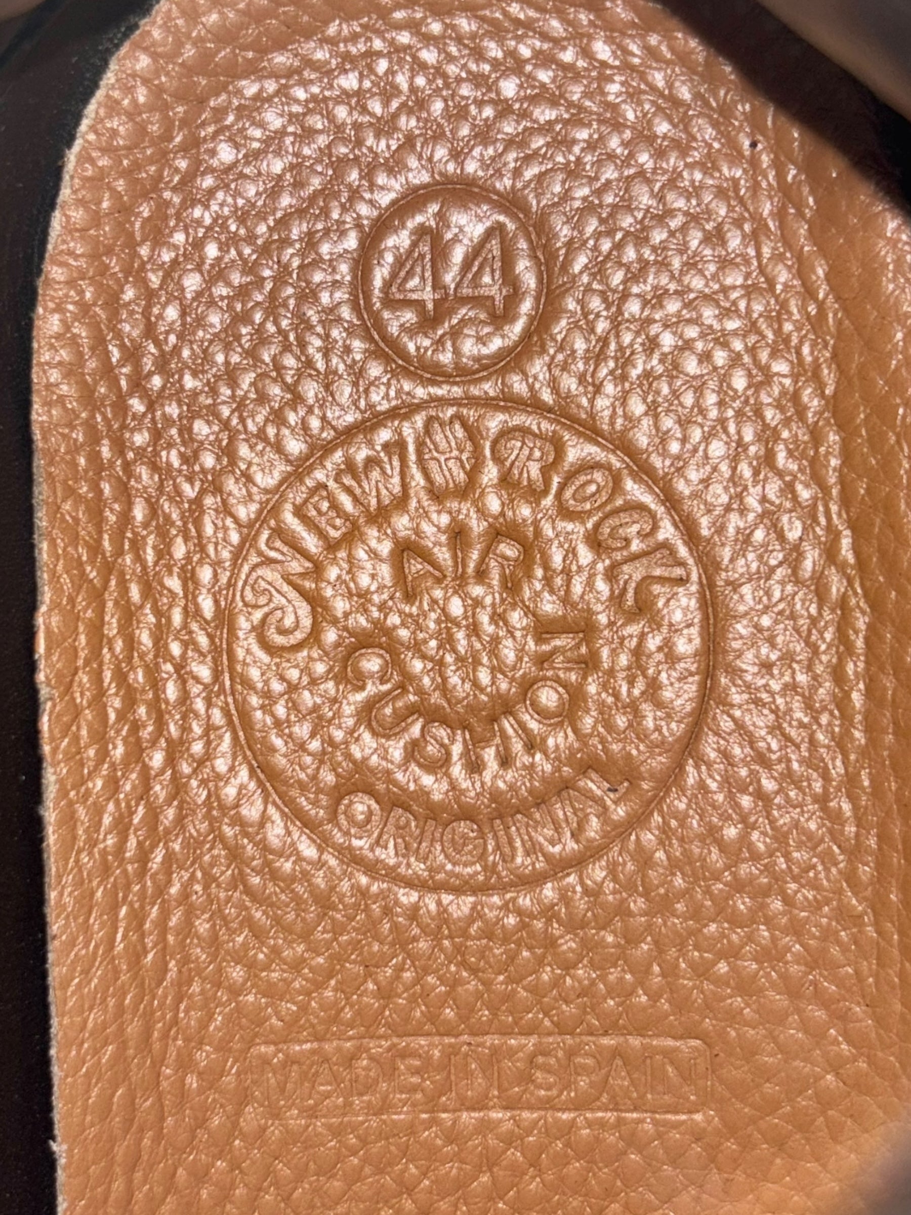 New Rock x Vetements M-106 fur platform boots size 44