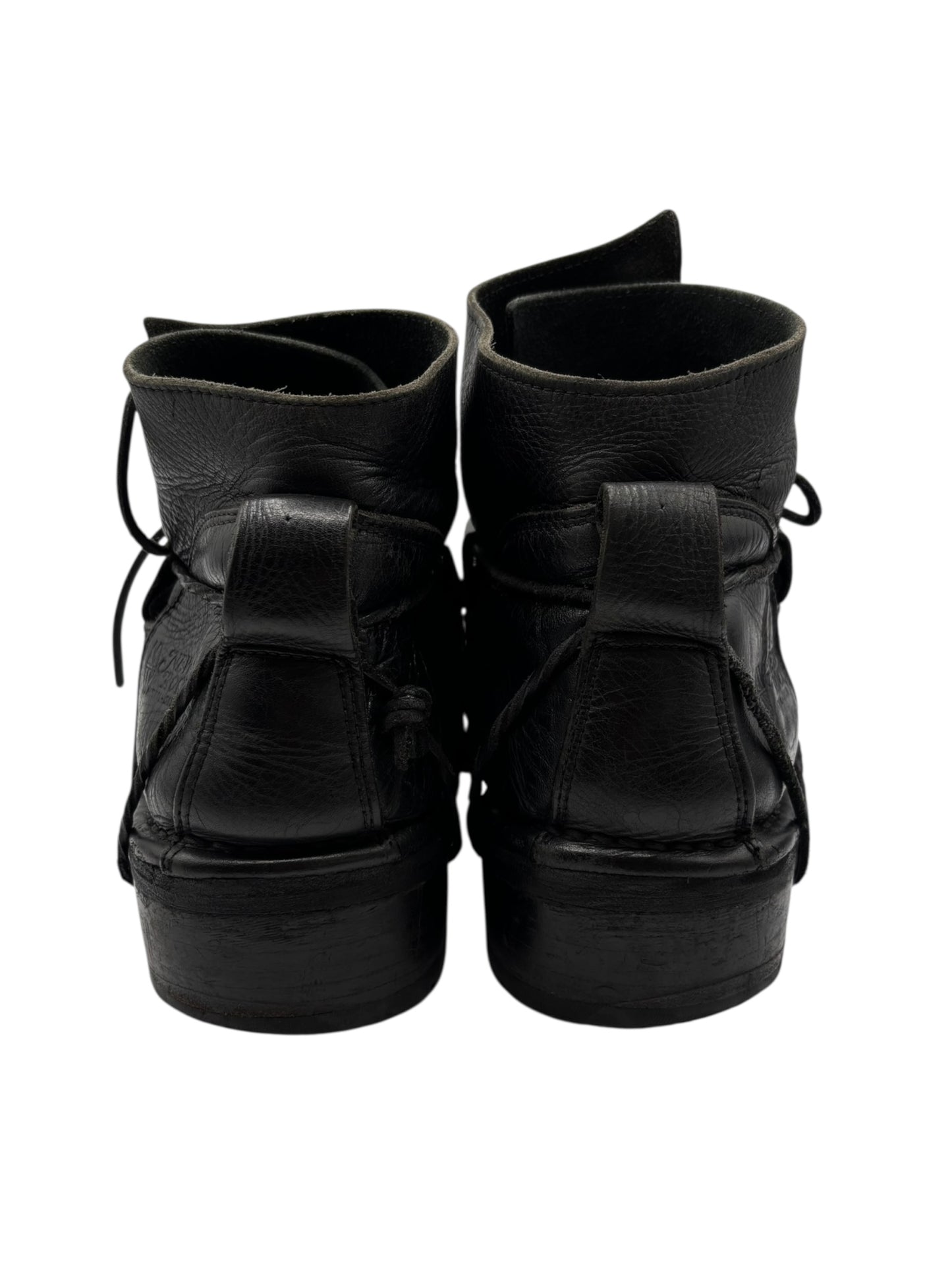 Vintage New Rock lace-up boots size 43