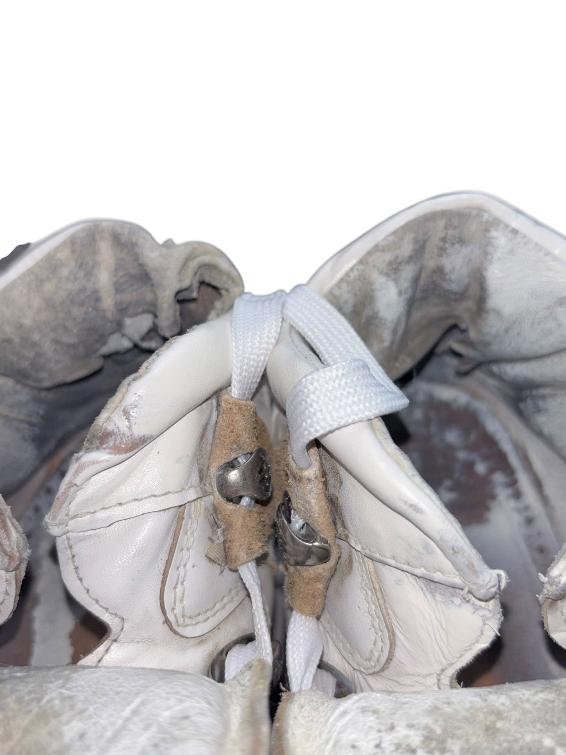 New Rock M-106 white platform boots size 38