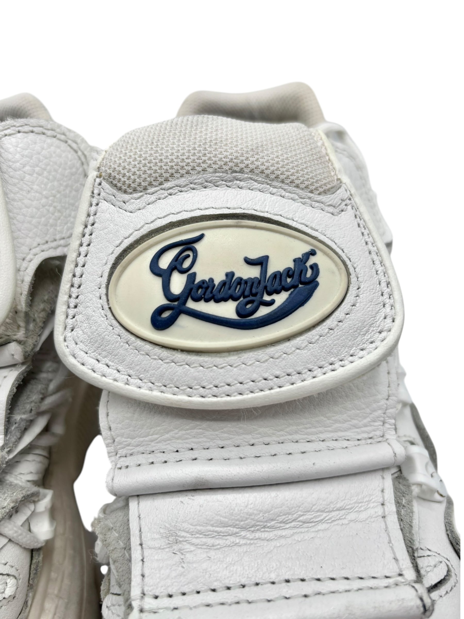 Vintage Gordon Jack white platform boots size 39