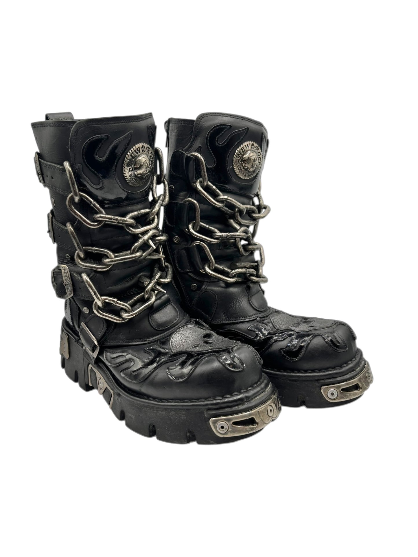 Vintage New Rock M-727-S1 boots size 41