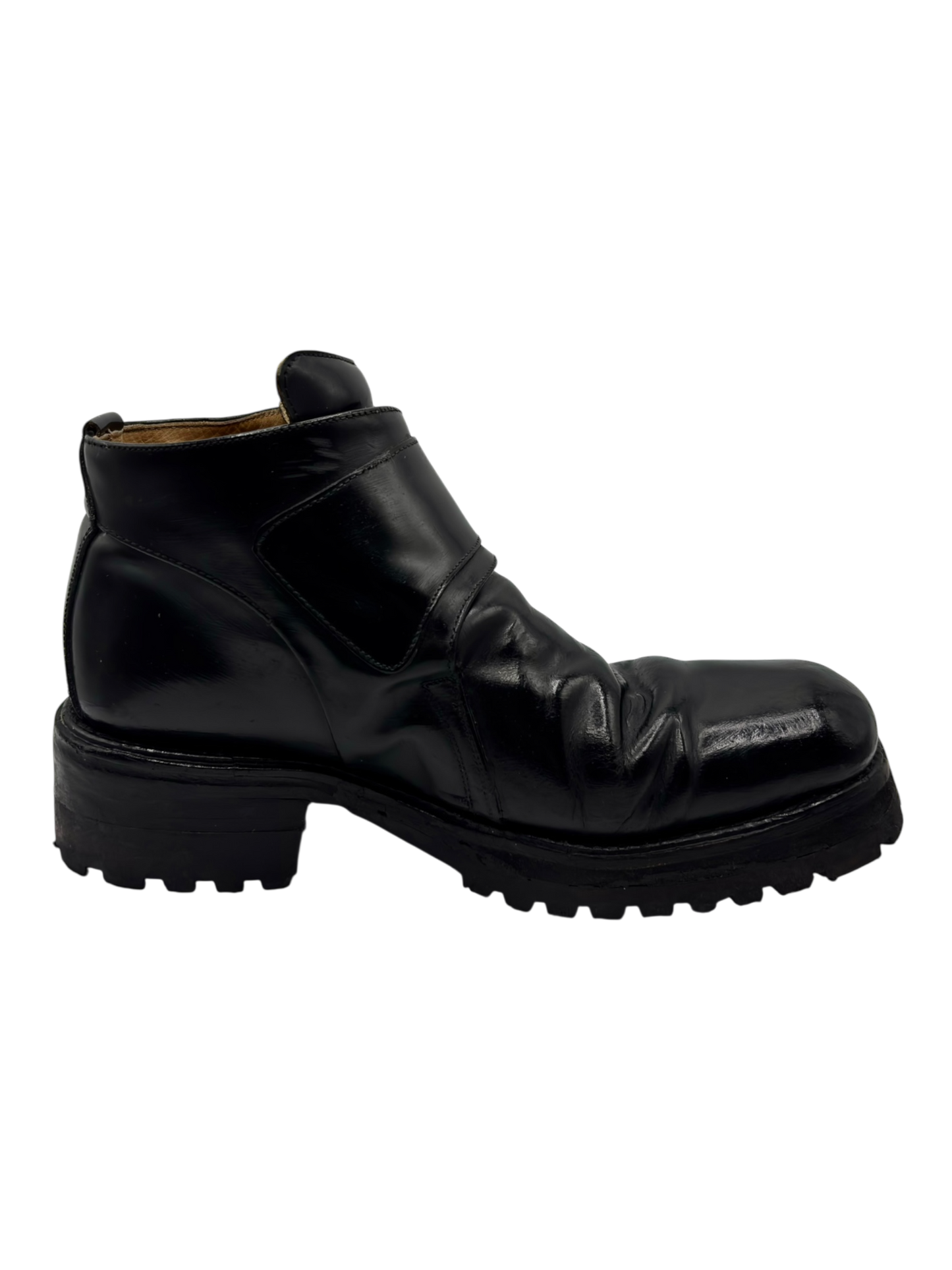 Vintage New Rock classic leather ankle boots size 41