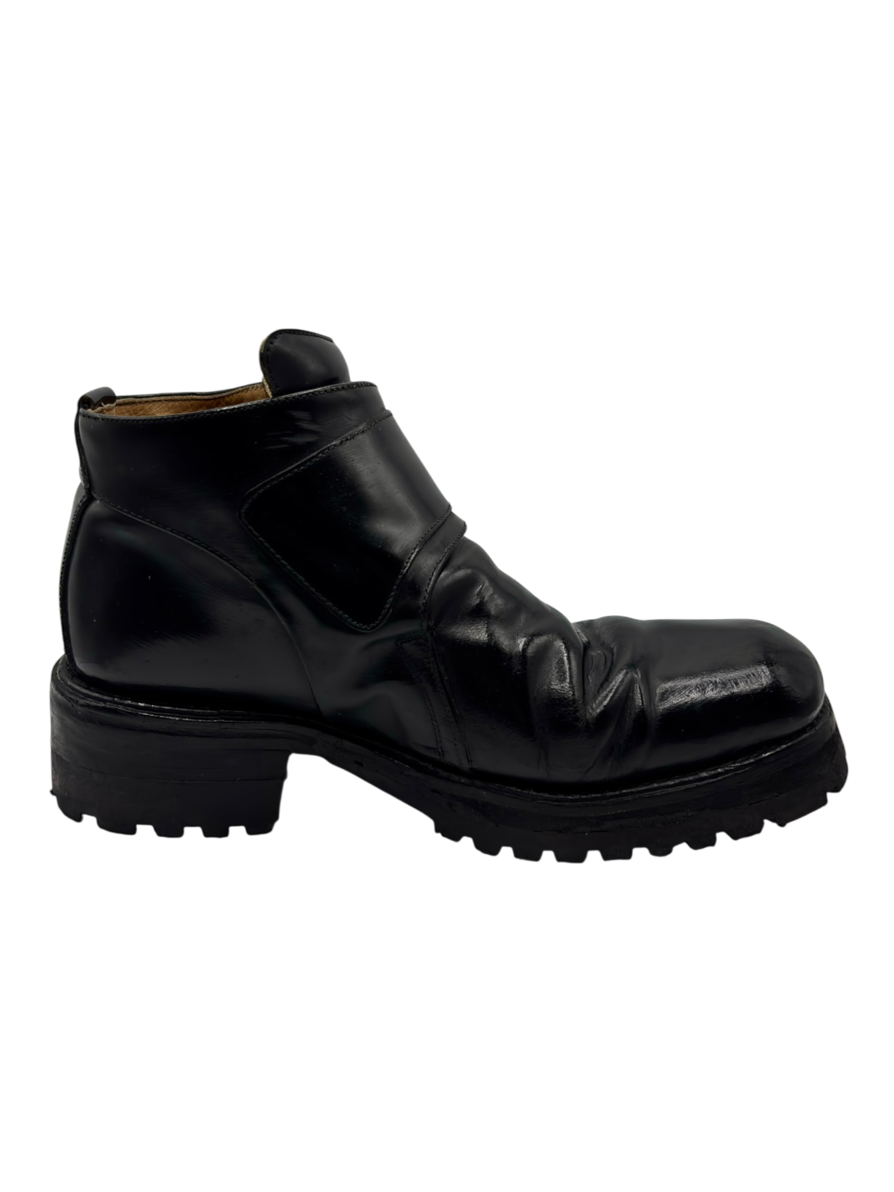 Vintage New Rock classic leather ankle boots size 41