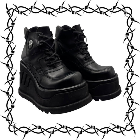 Rare vintage Sonax avantgarde platform boots size 37