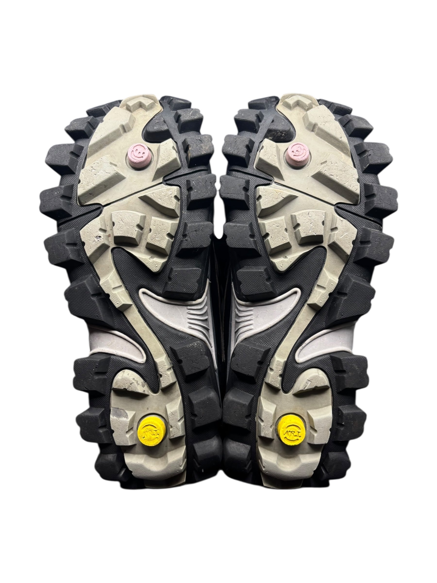 Vintage ART grey platform boots size 45