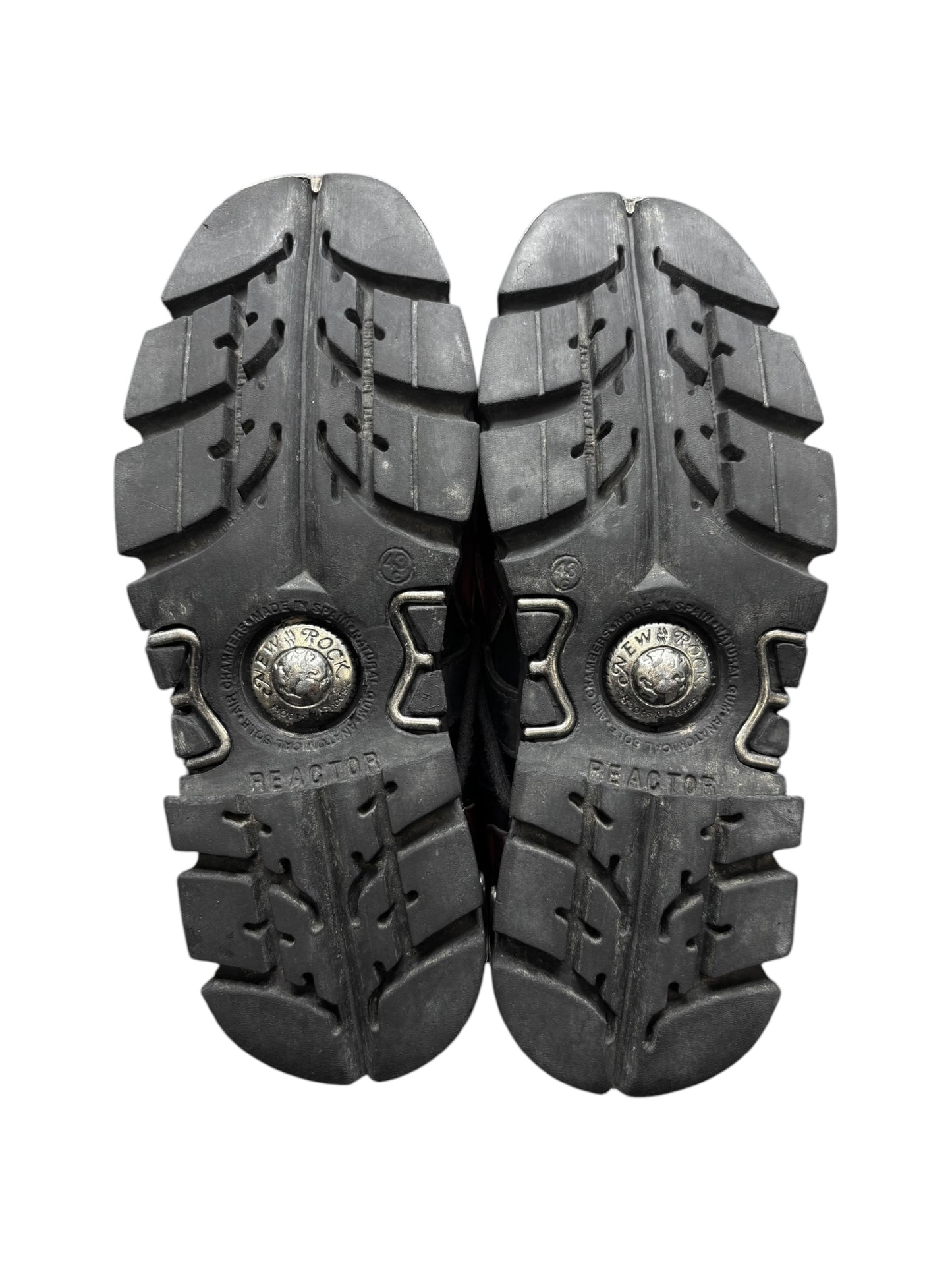 Vintage New Rock flame reactor boots size 43