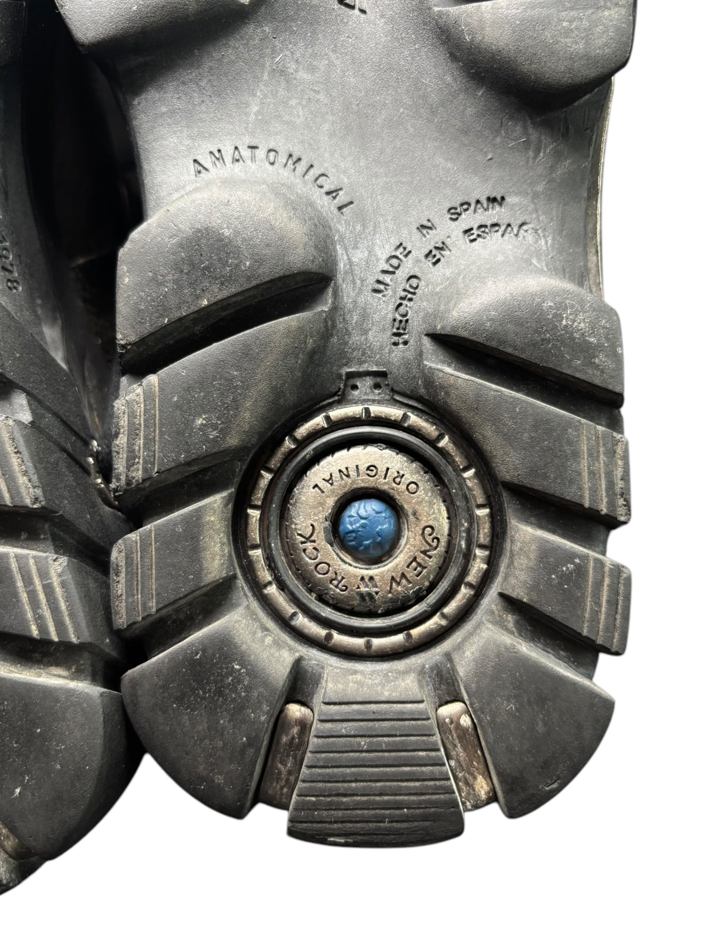 Vintage New Rock super rare khaki/camo platform boots size 42