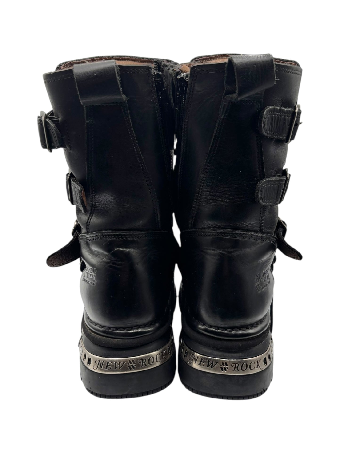 Vintage New Rock mid-calf platform boots size 45