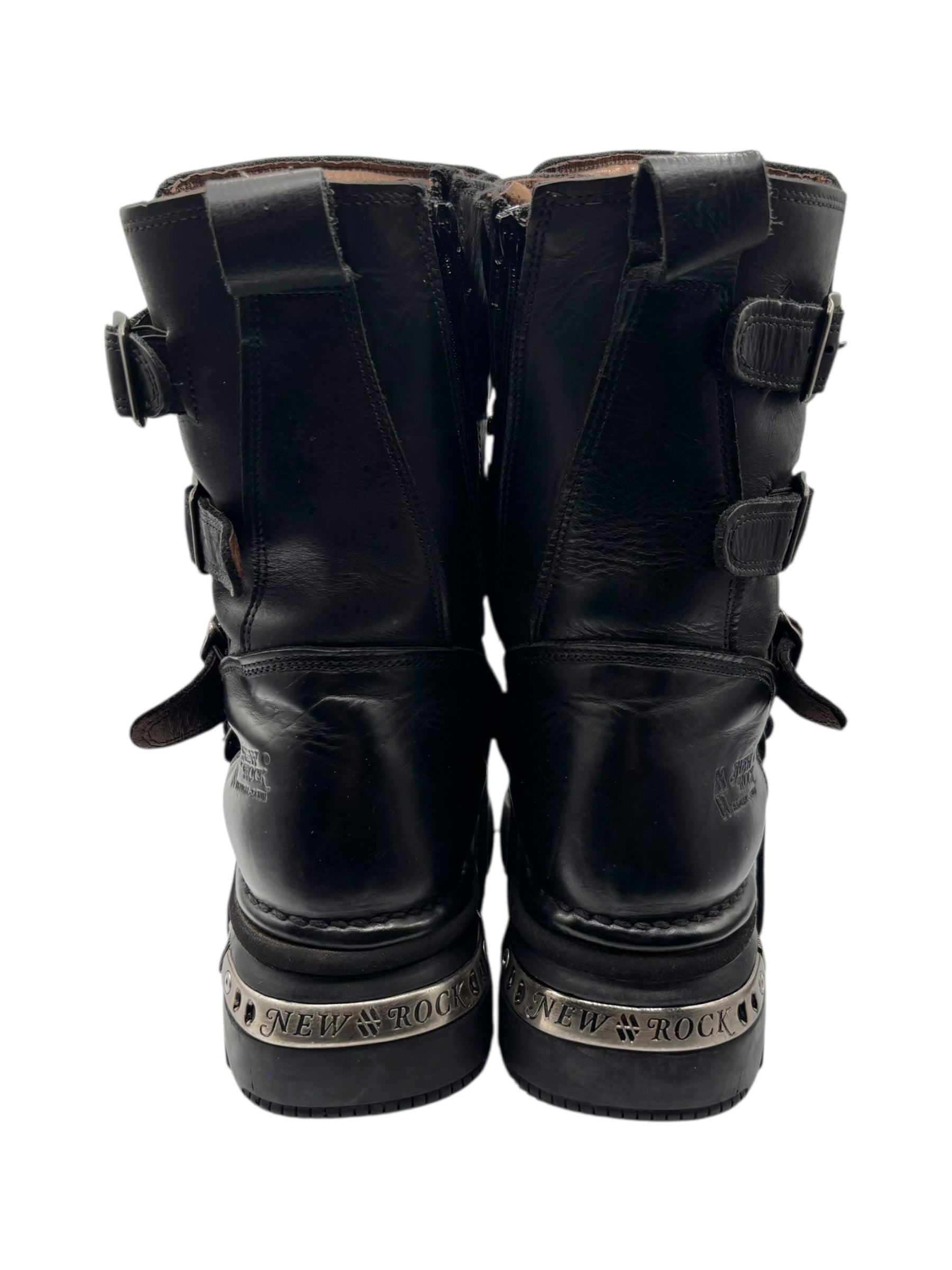 Vintage New Rock mid-calf platform boots size 45