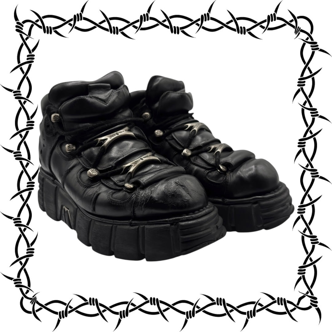 Vintage New Rock M-106 platform boots size 42