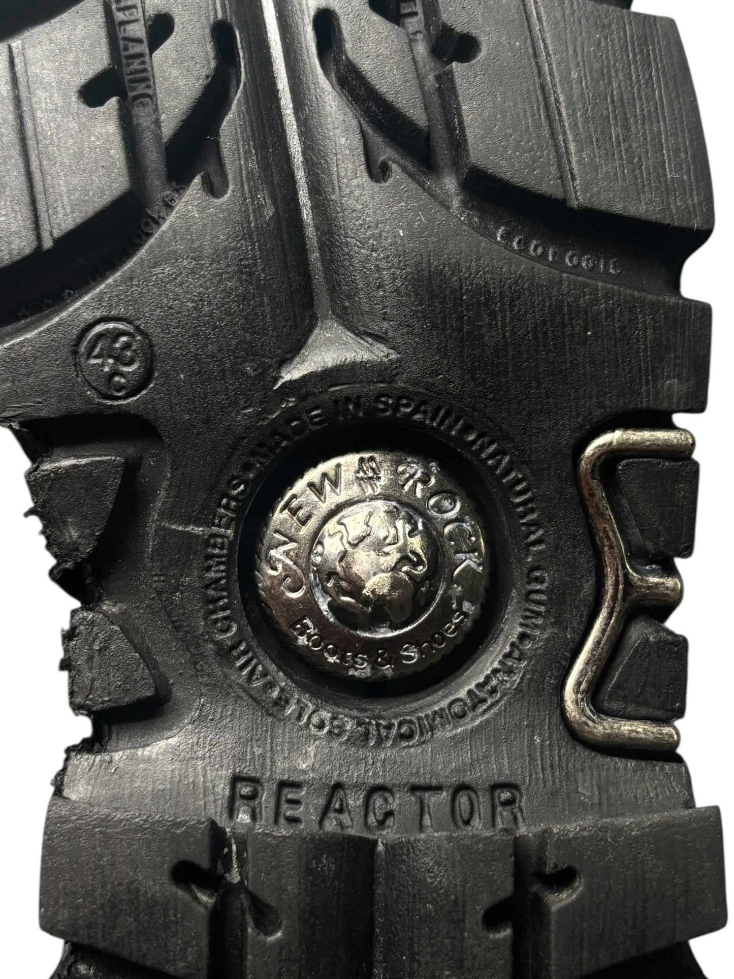 Vintage New Rock reactor platform boots size 43