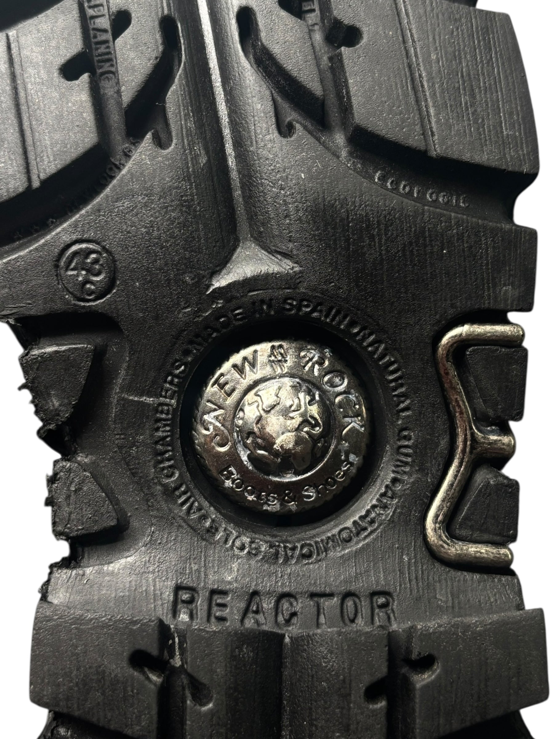 Vintage New Rock reactor platform boots size 43