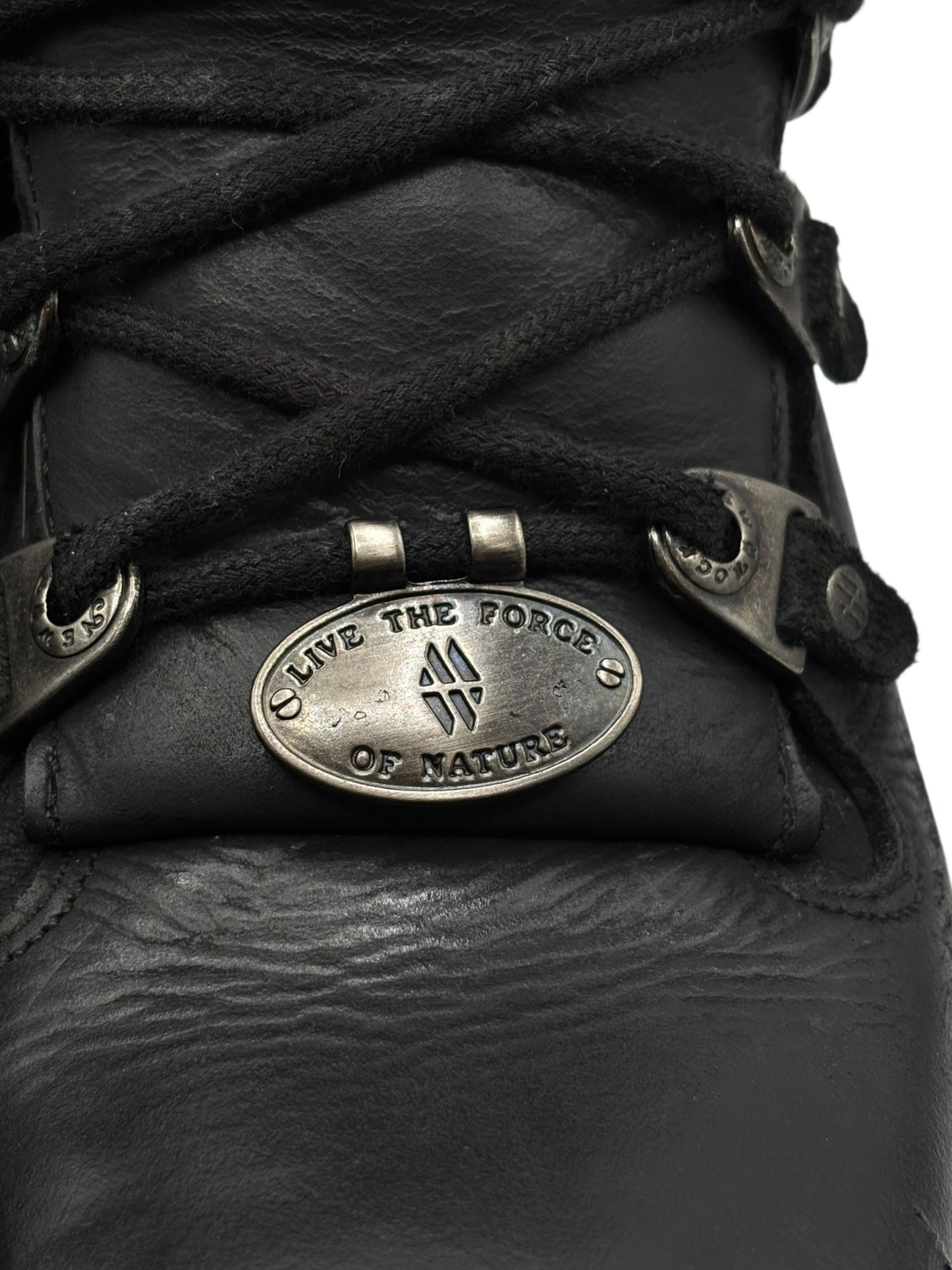 Vintage New Rock lace-up ankle boots size 44