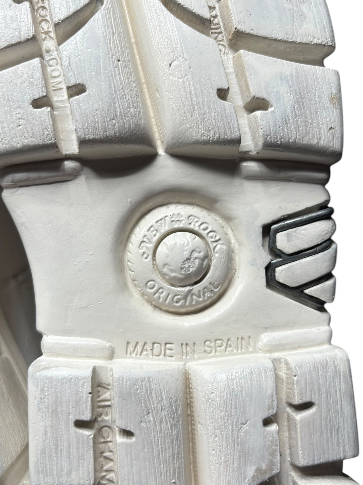 New Rock M-106 white platform boots size 43