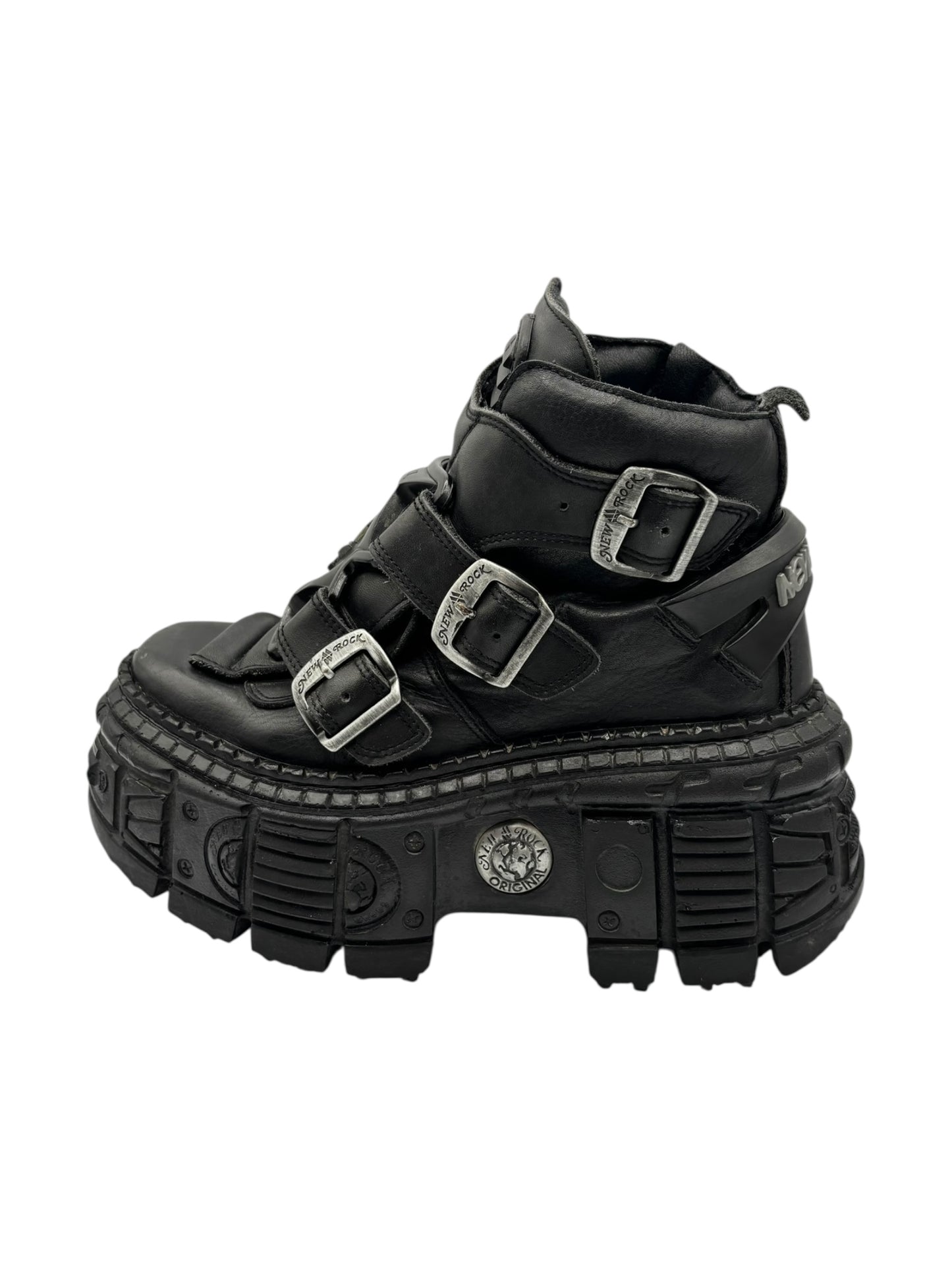 Vintage New Rock M285 techno platform boots size 38