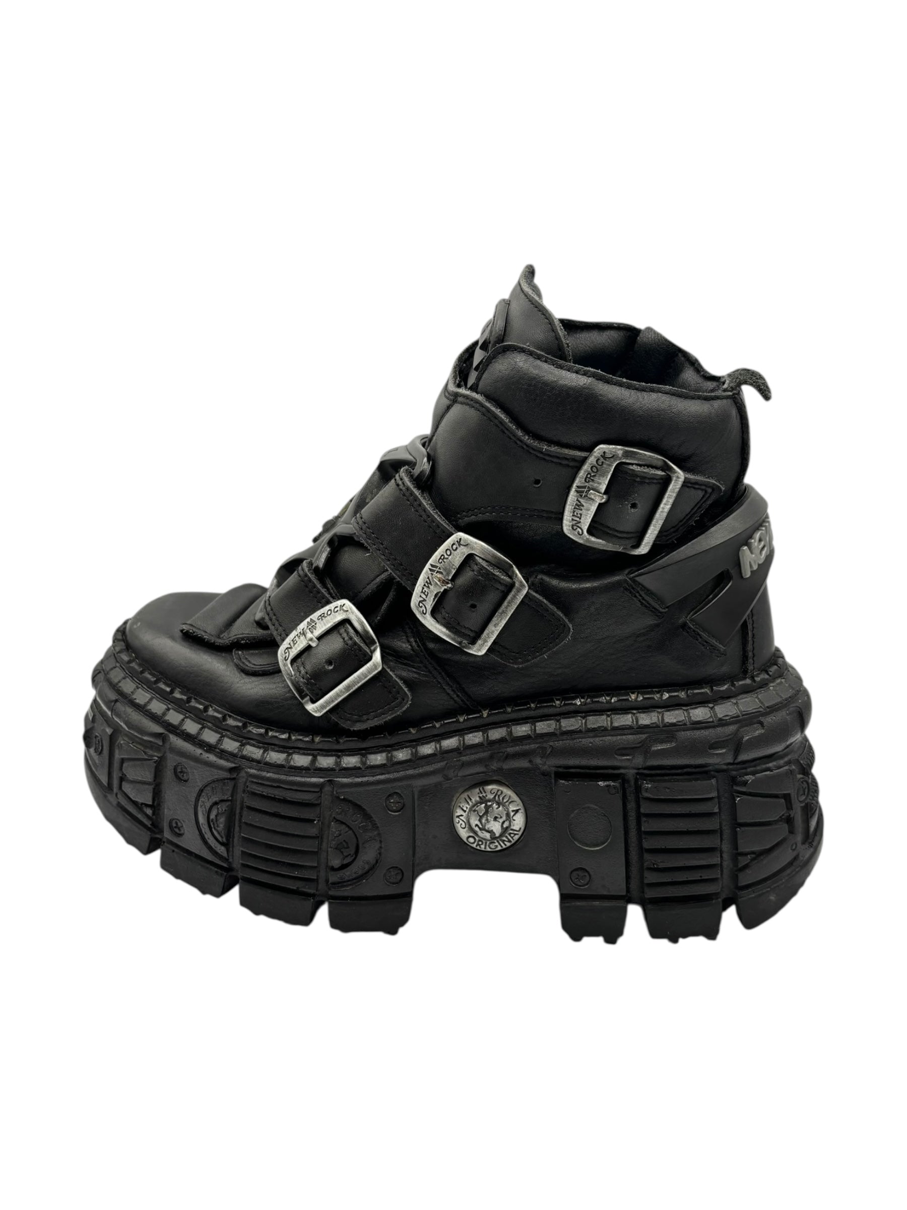 Vintage New Rock M285 techno platform boots size 38