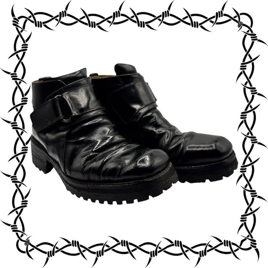 Vintage New Rock classic leather ankle boots size 41