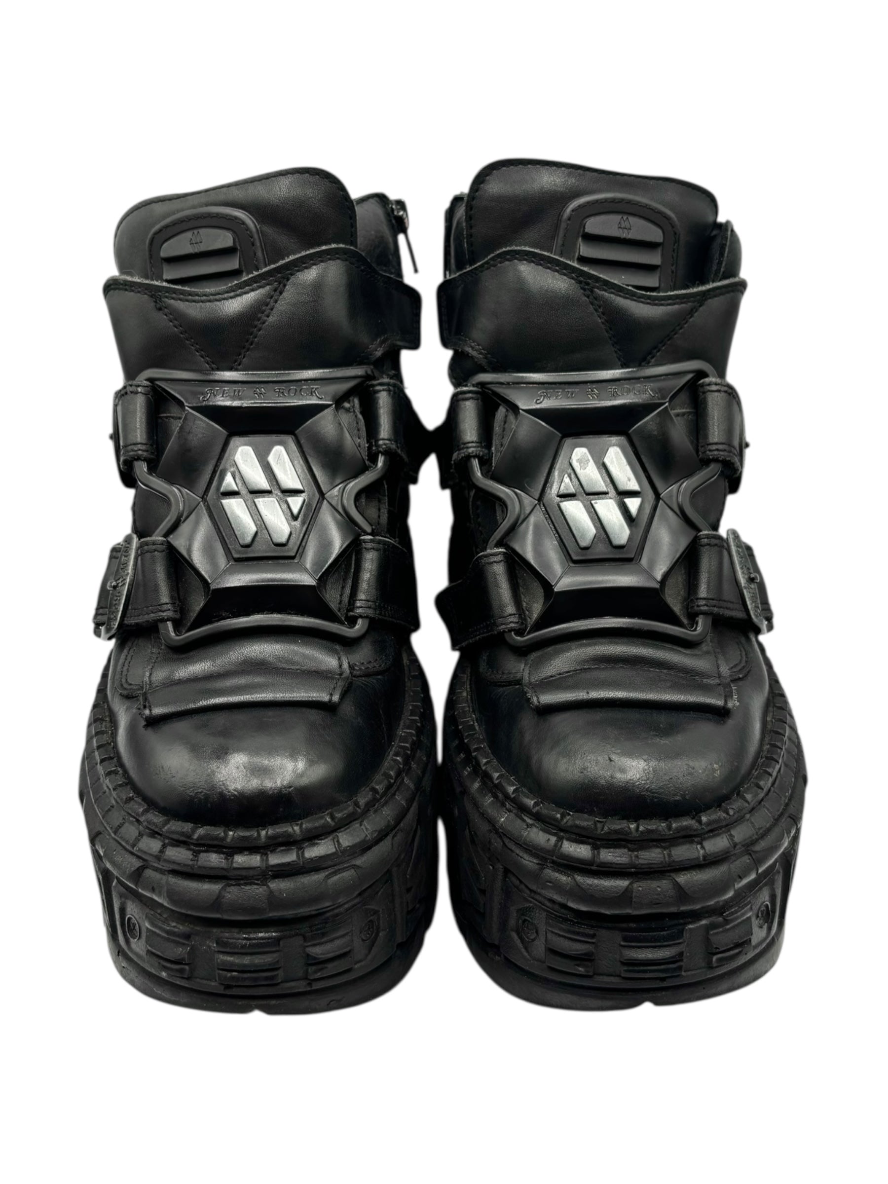 Vintage New Rock M285 techno platform boots size 38