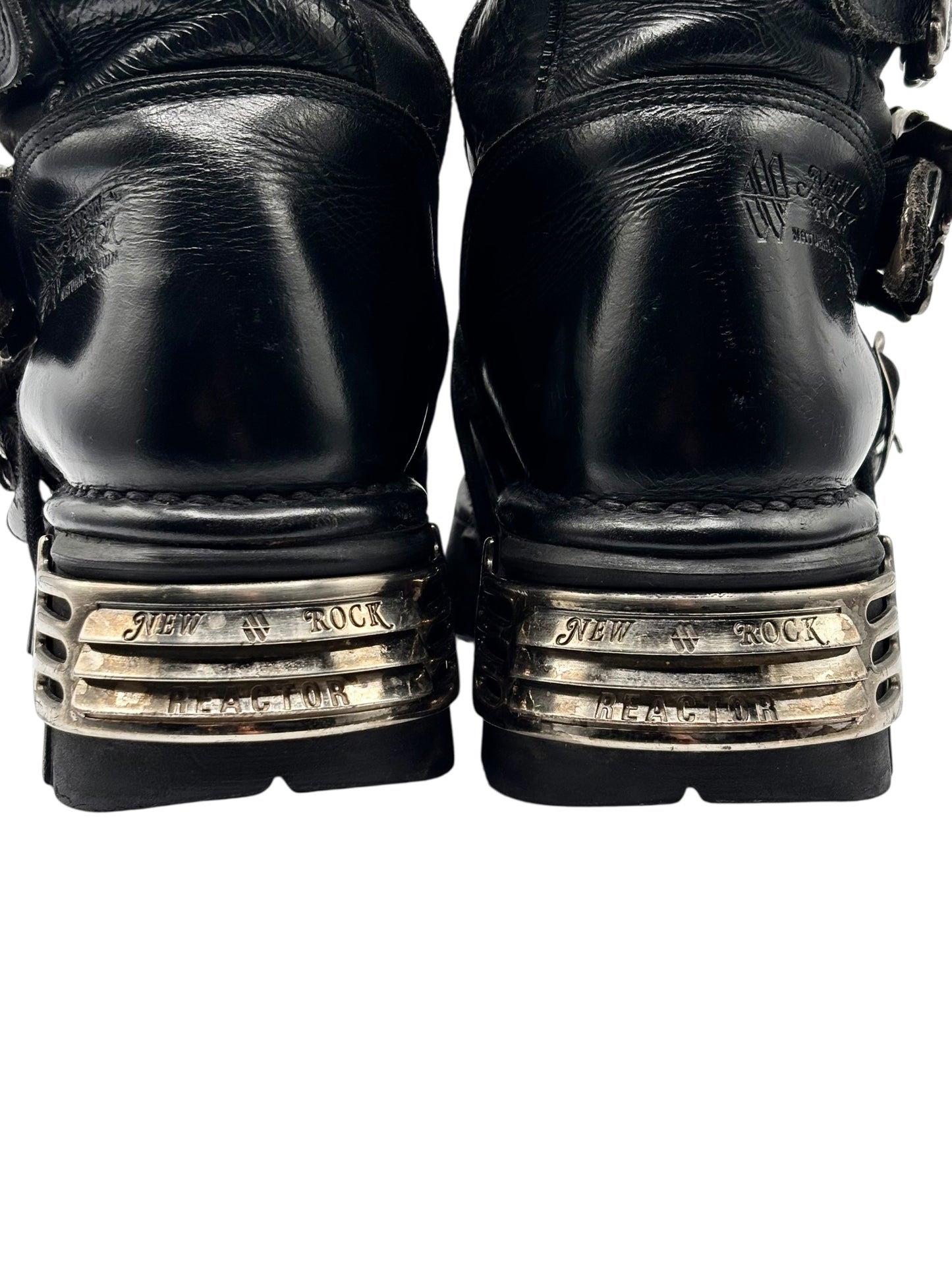 Vintage New Rock reactor mid-calf boots size 38