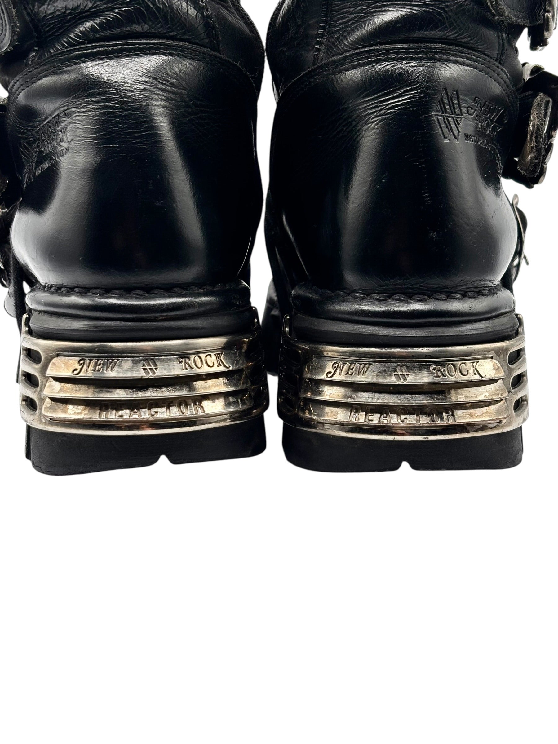 Vintage New Rock reactor mid-calf boots size 38