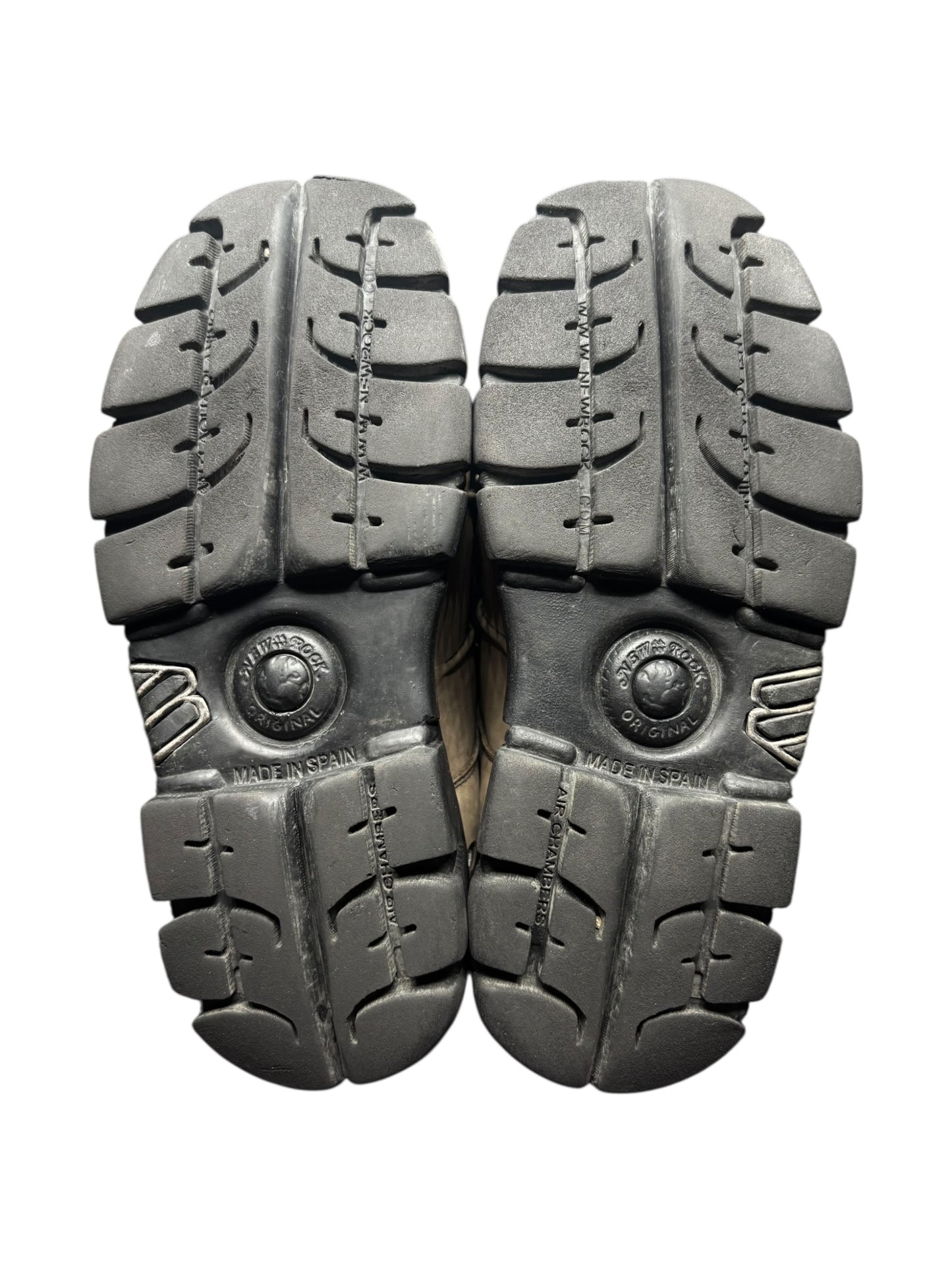 New Rock M-106 grey platform boots size 40