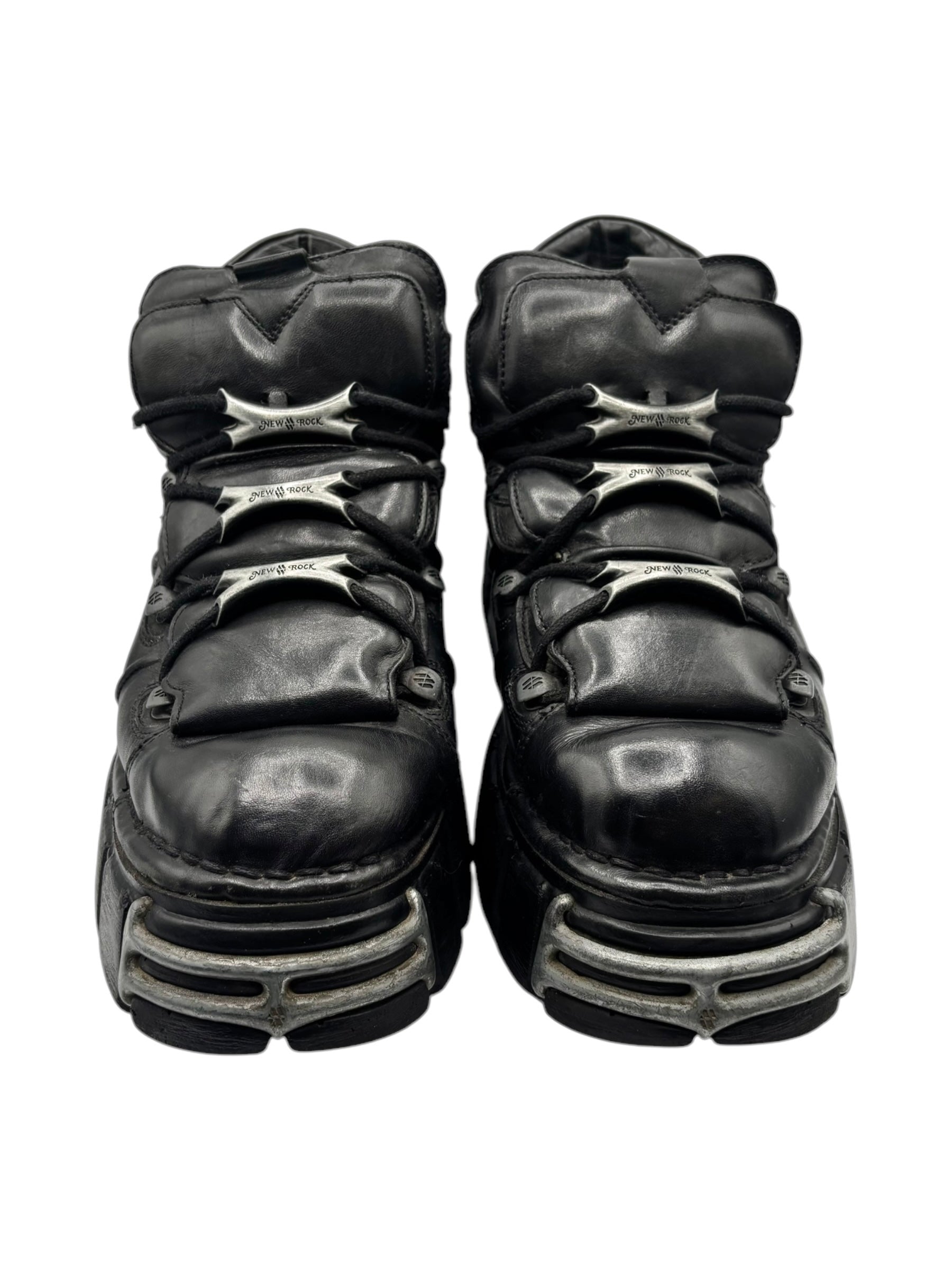 Vintage New Rock M.106-S1 platform boots size 44