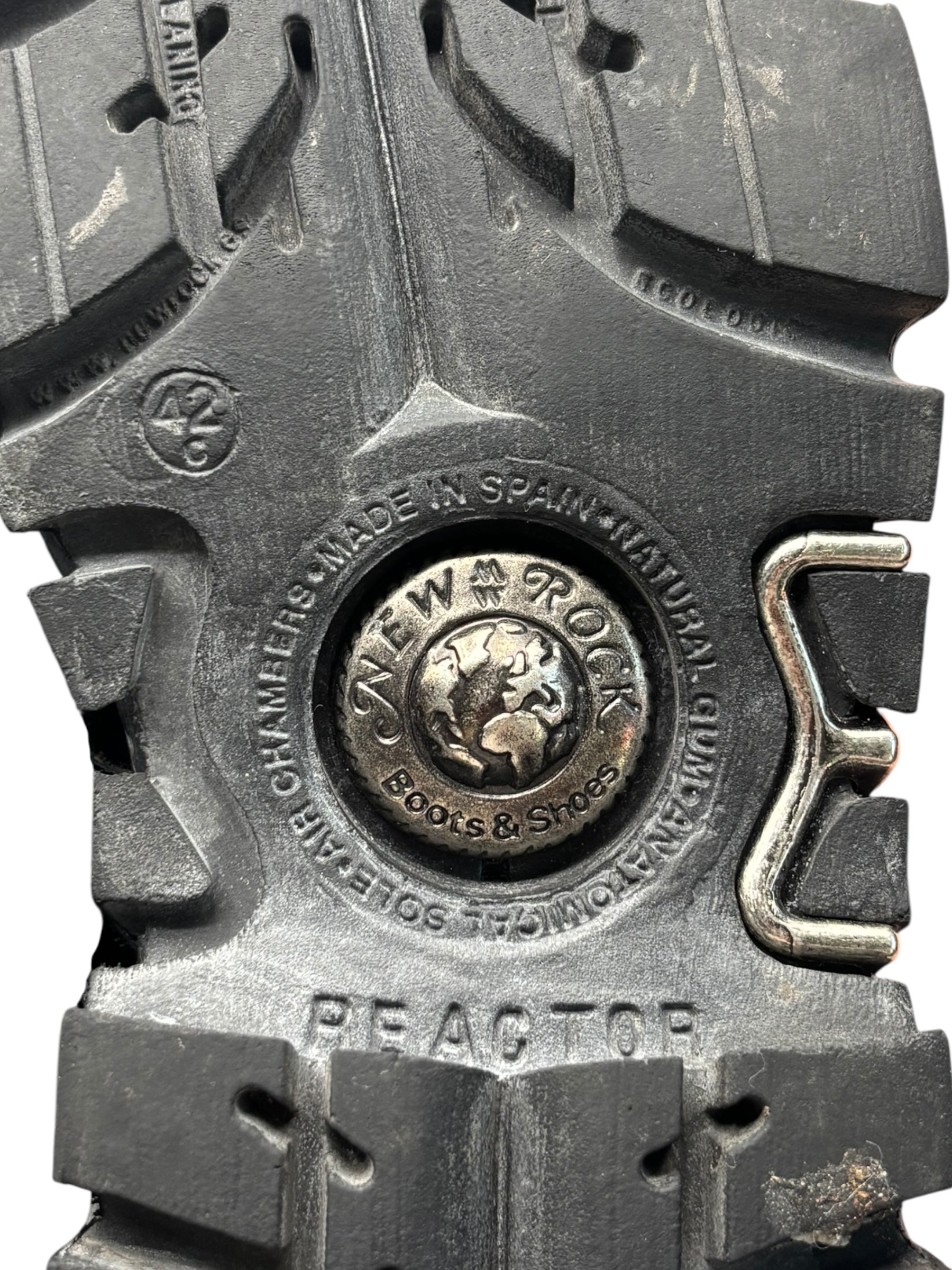 Rare vintage New Rock reactor leather boots size 42