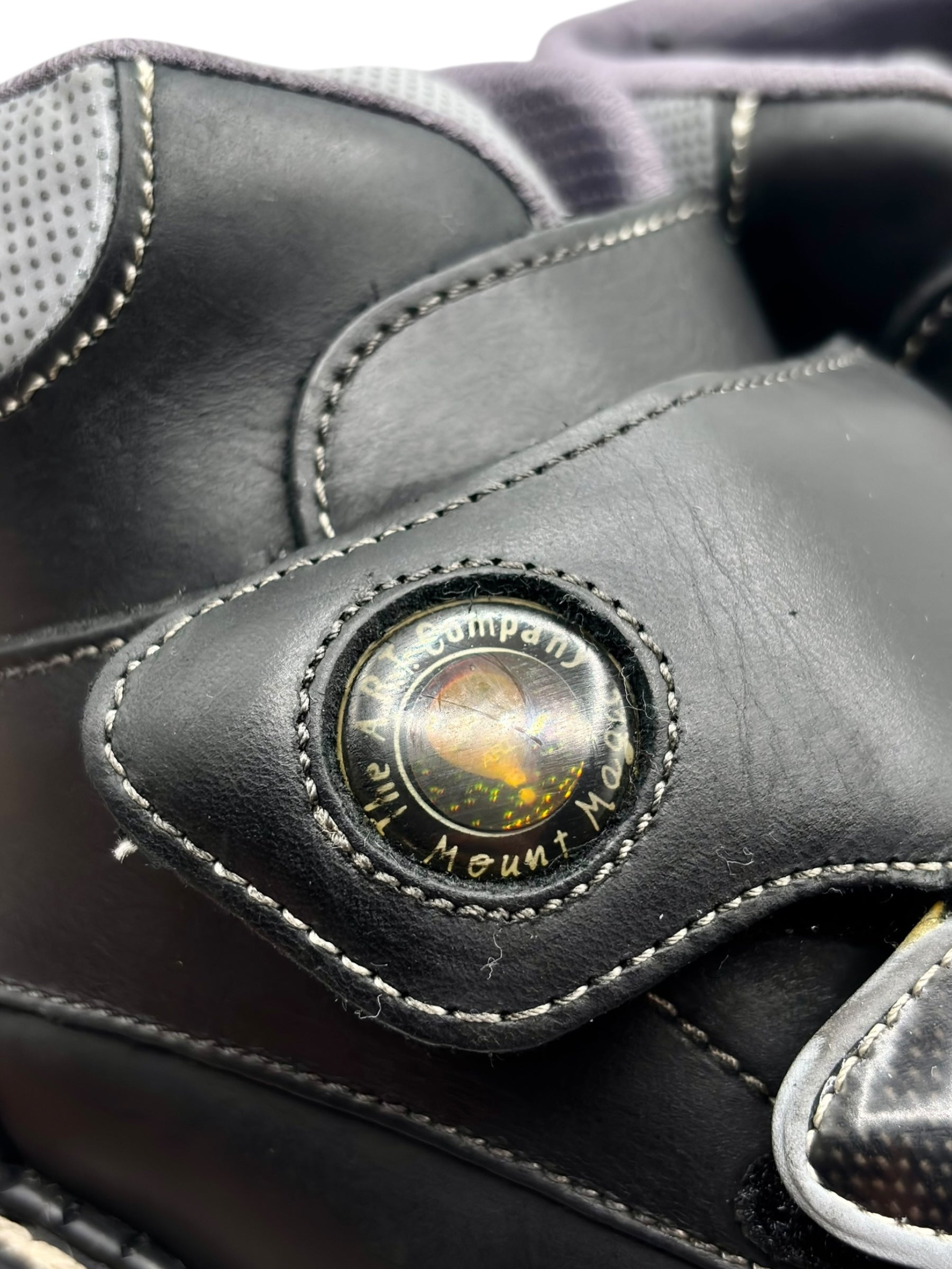 Vintage ART M401 foxxil black platform boots size 41