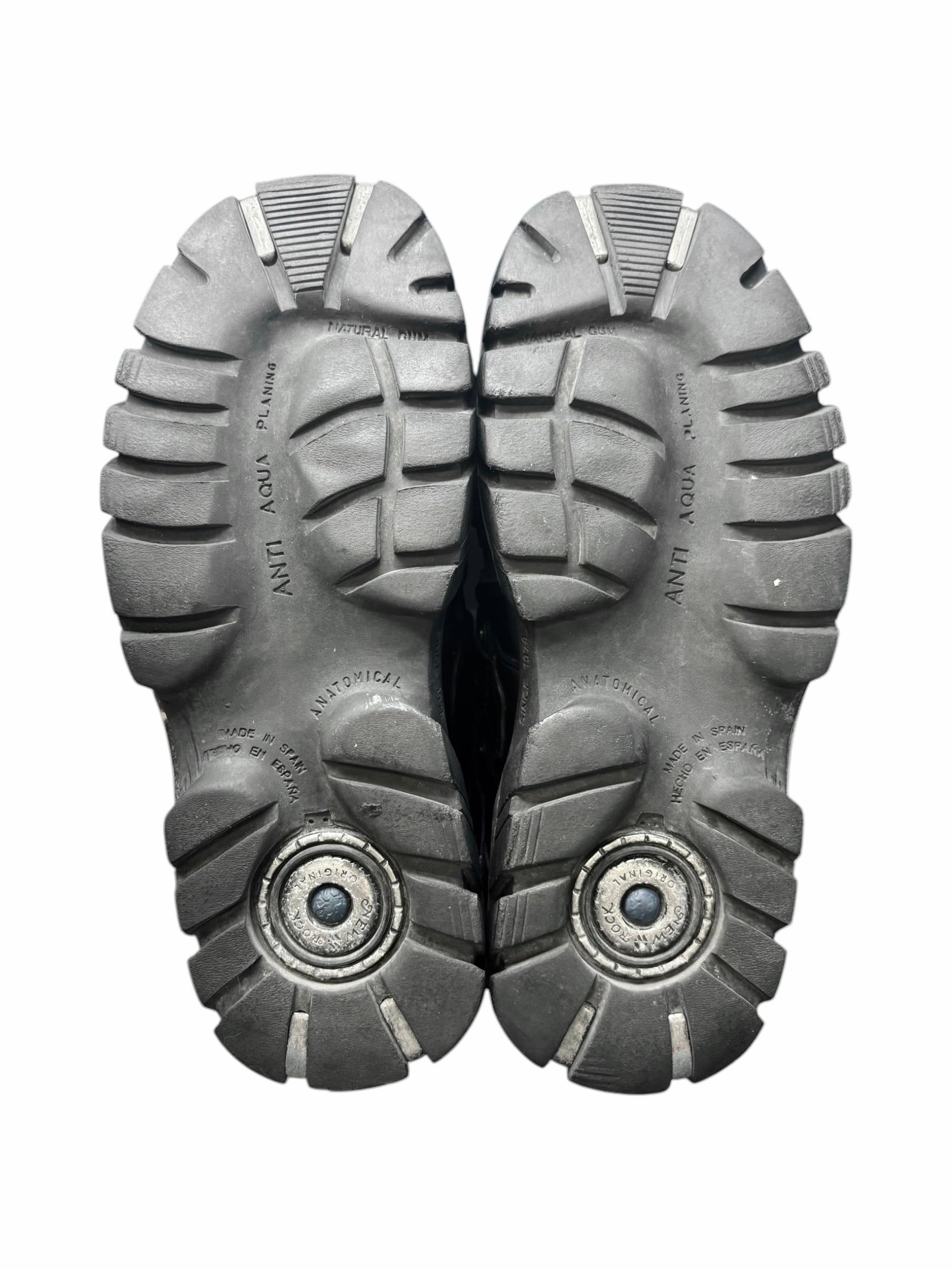 RARE vintage New Rock techno platform boots size 43