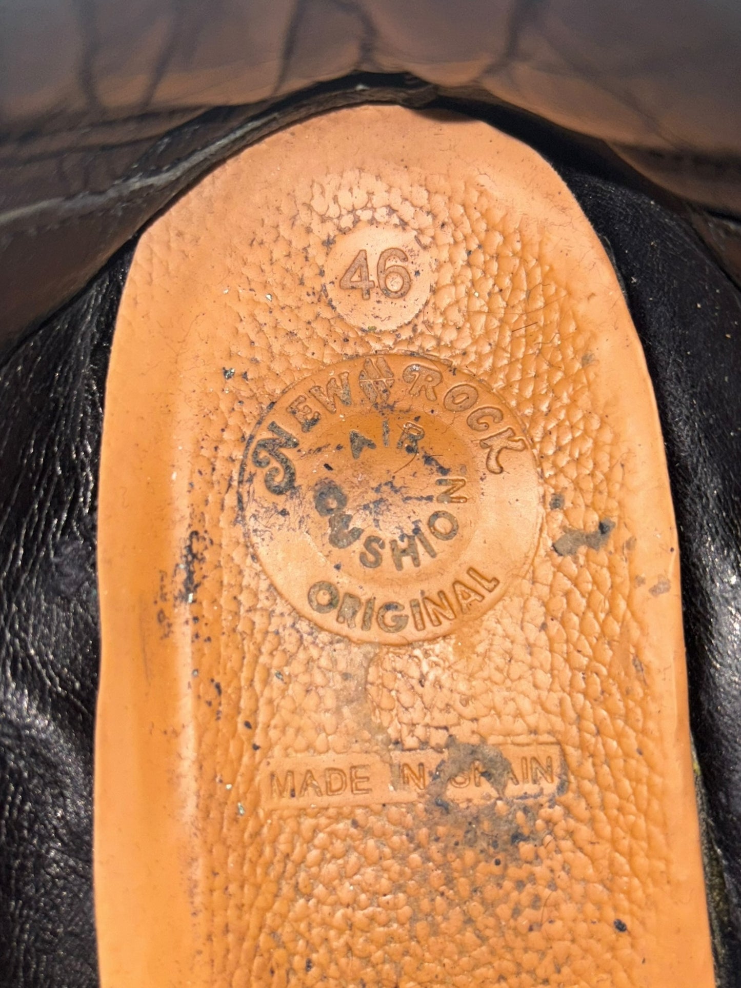 New Rock M106 platform boots size 46