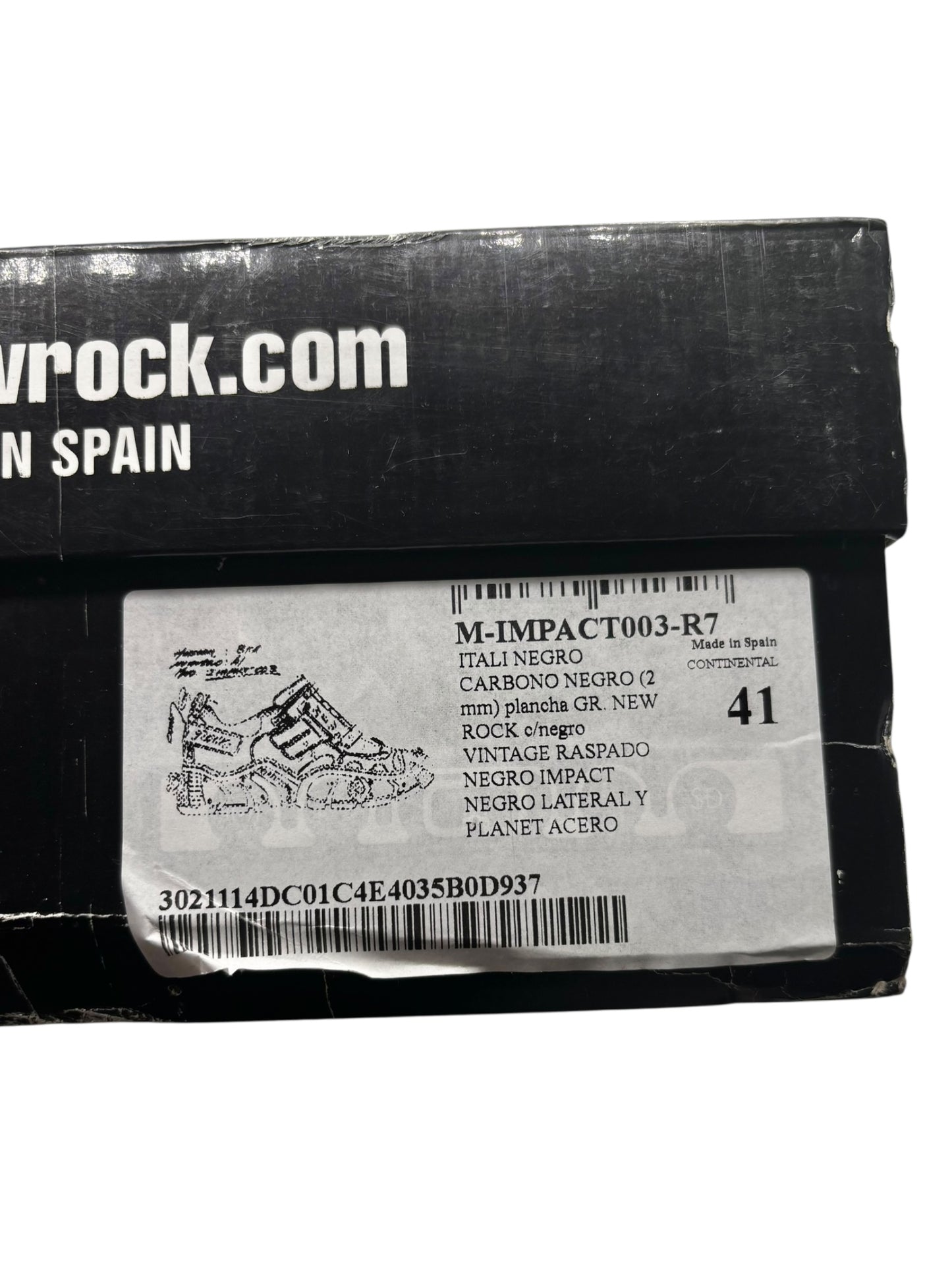 Vintage New Rock m-impact platform boots size 41