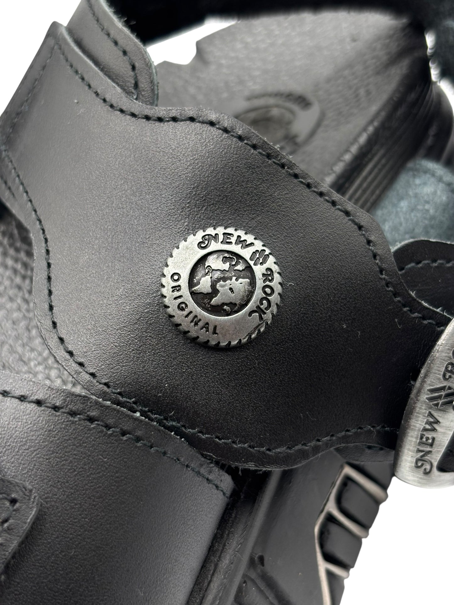 Vintage New Rock platform sandals