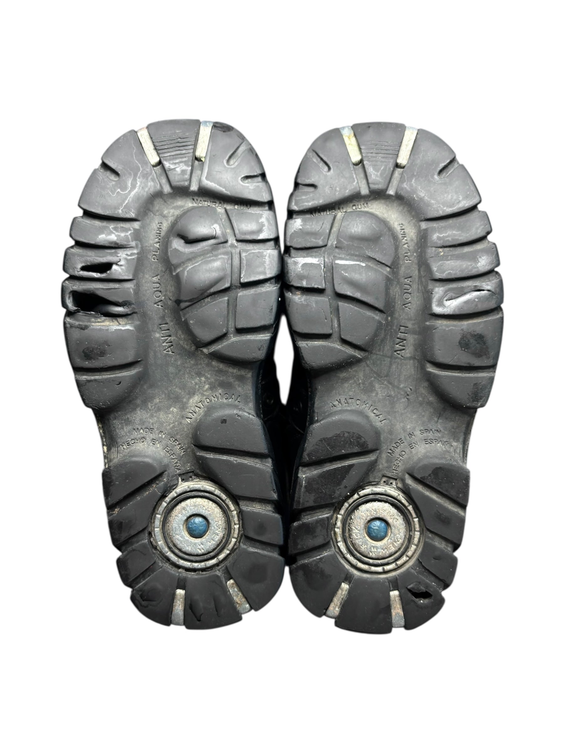 RARE vintage New Rock techno platform boots size 42