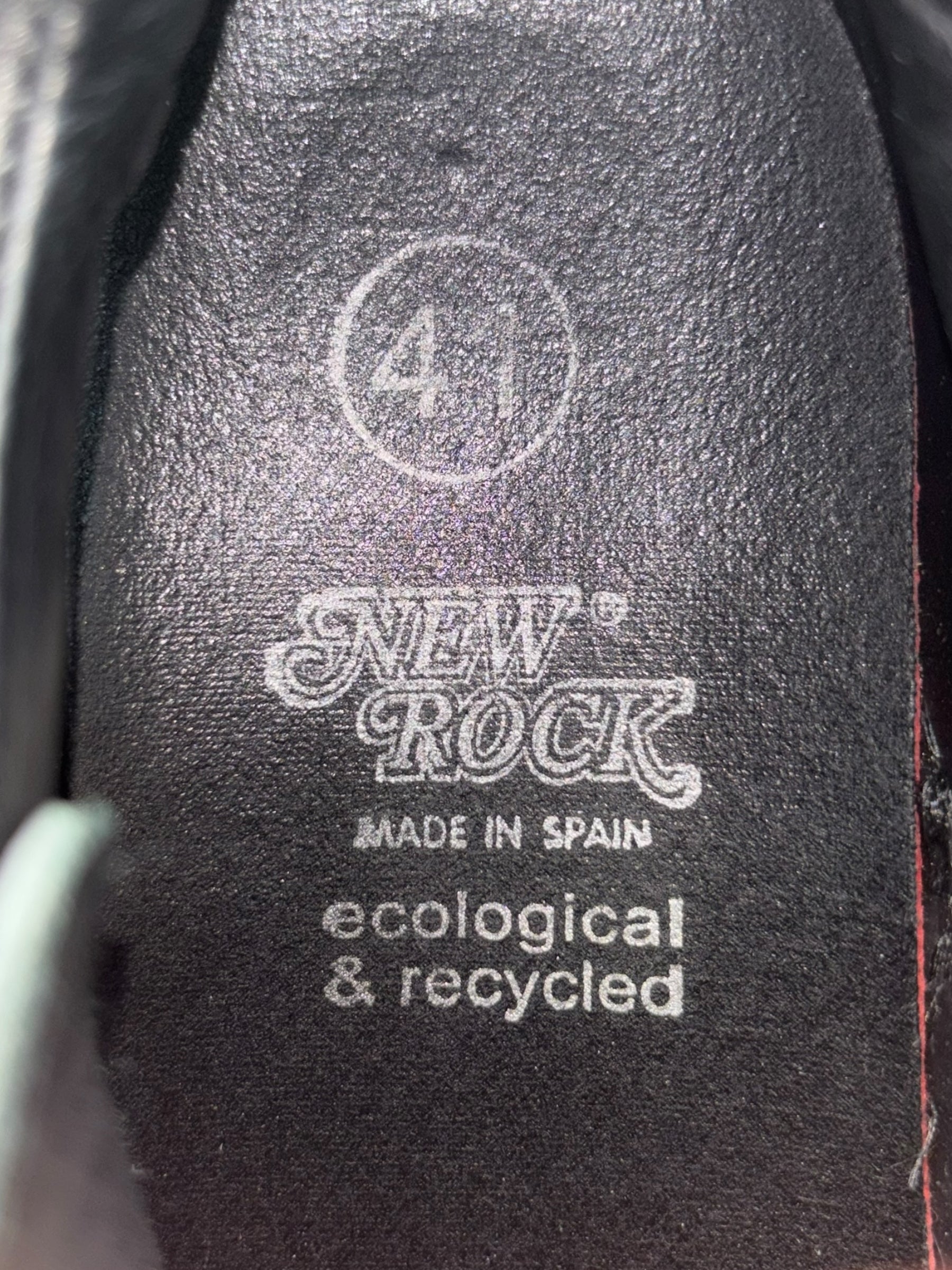 Vintage New Rock m-impact platform boots size 41