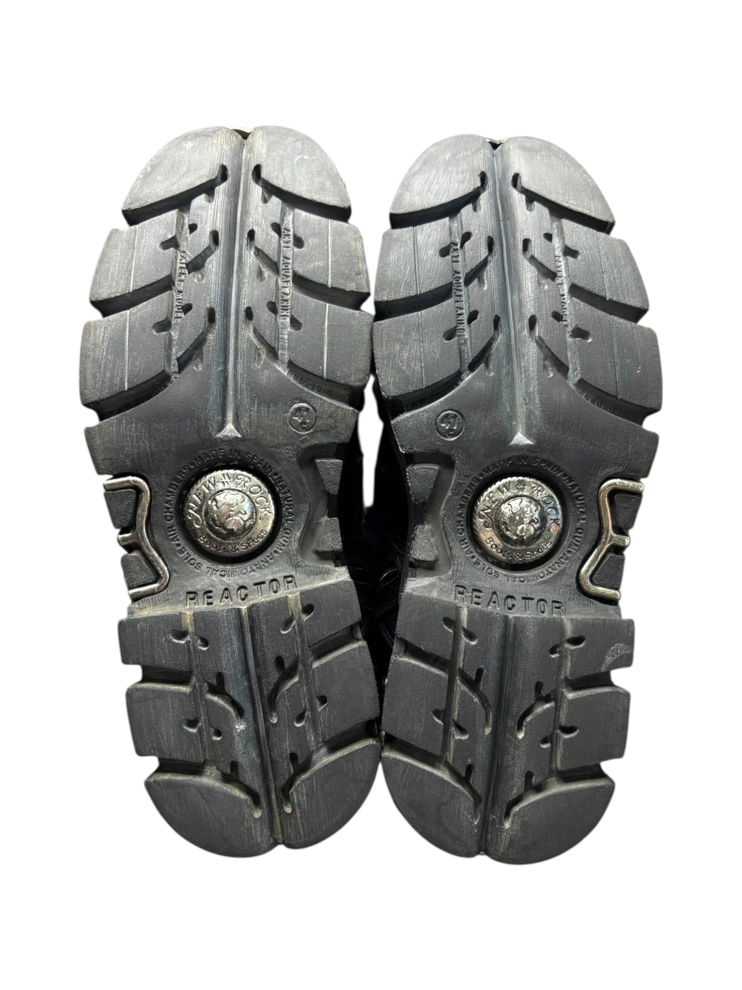 Vintage New Rock M-735-C5 knee high leather boots size 41