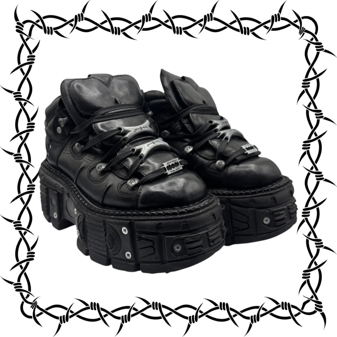 New Rock tank platform boots size 40