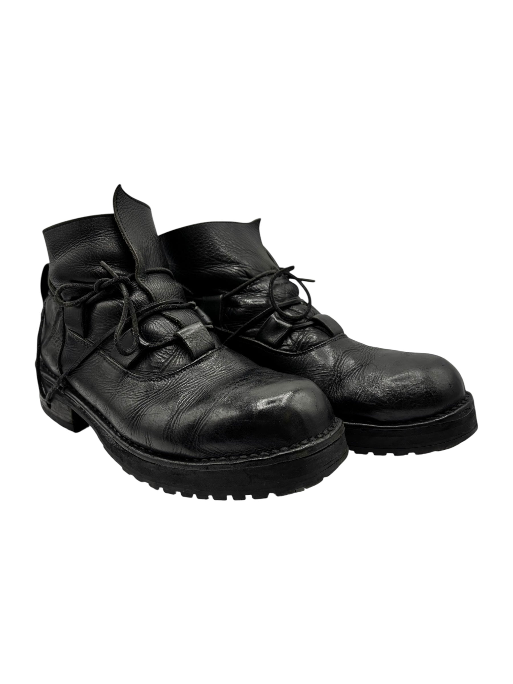 Vintage New Rock lace-up boots size 43