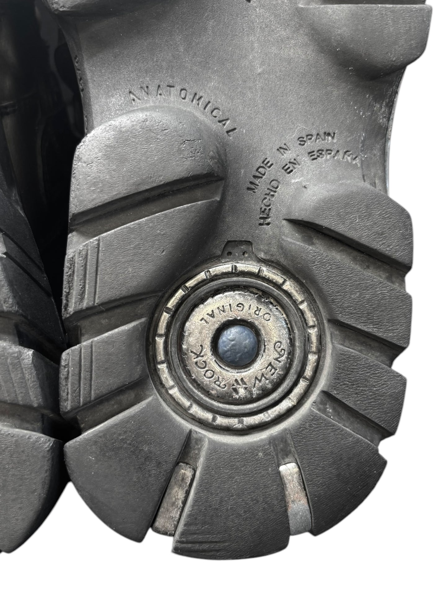 RARE vintage New Rock techno platform boots size 43