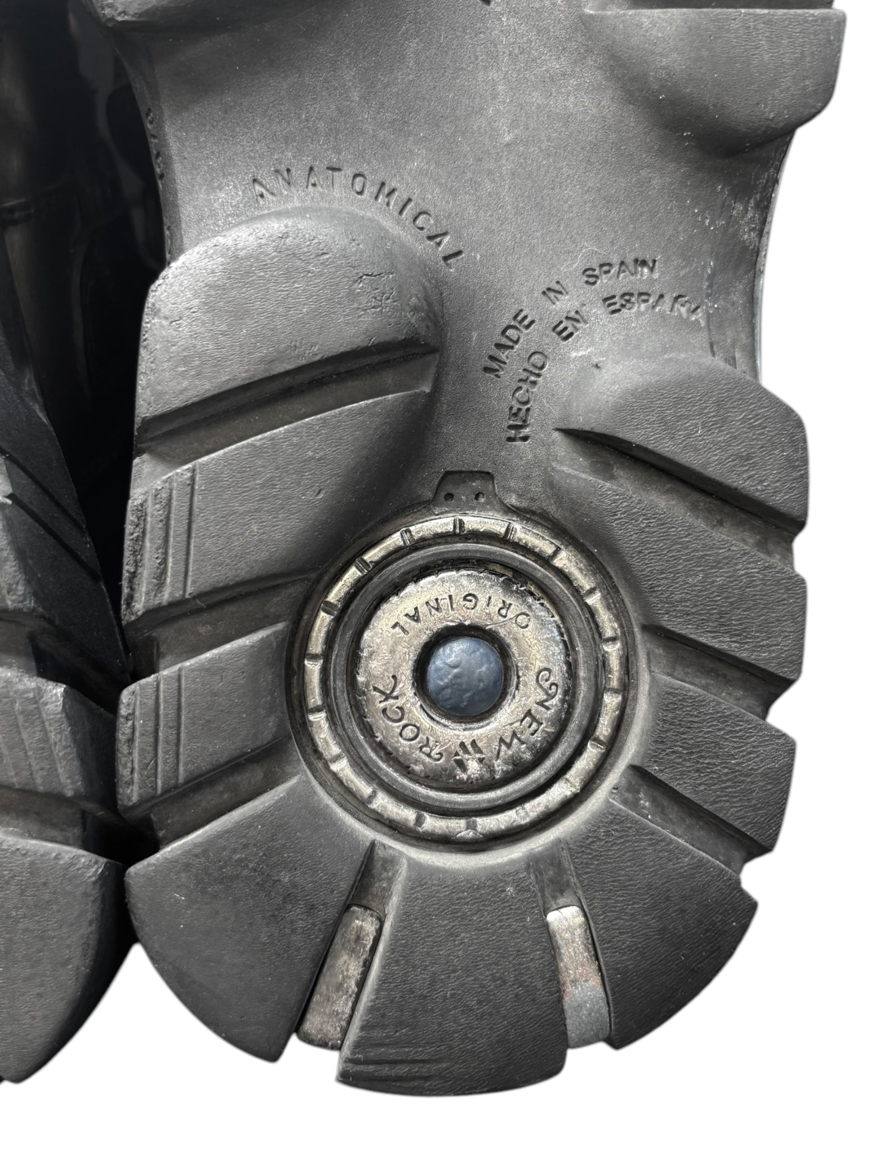 RARE vintage New Rock techno platform boots size 43