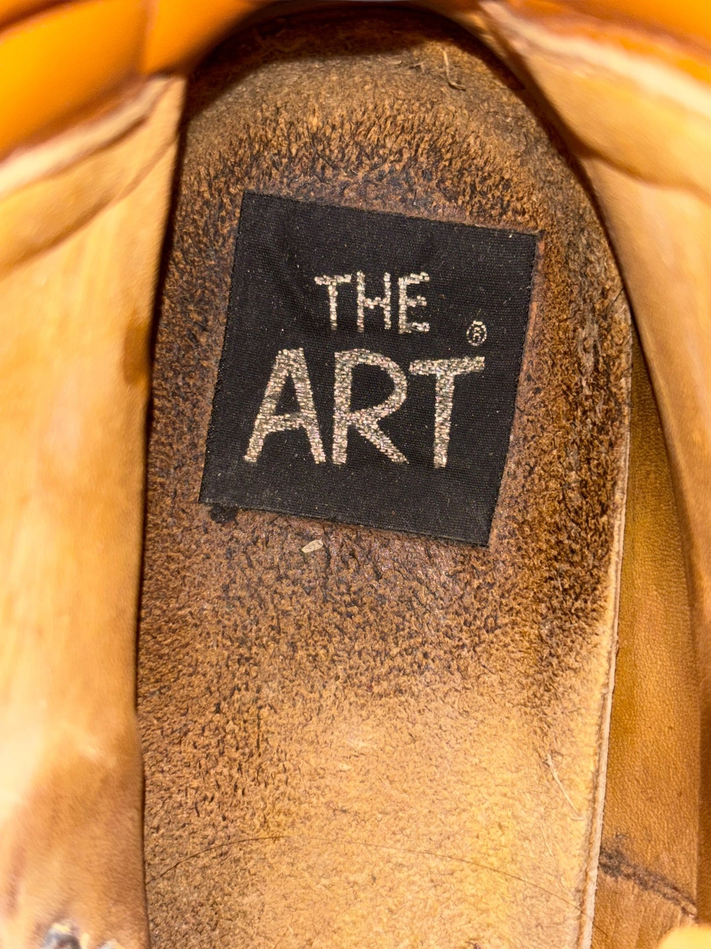 Vintage ART brown leather ankle boots